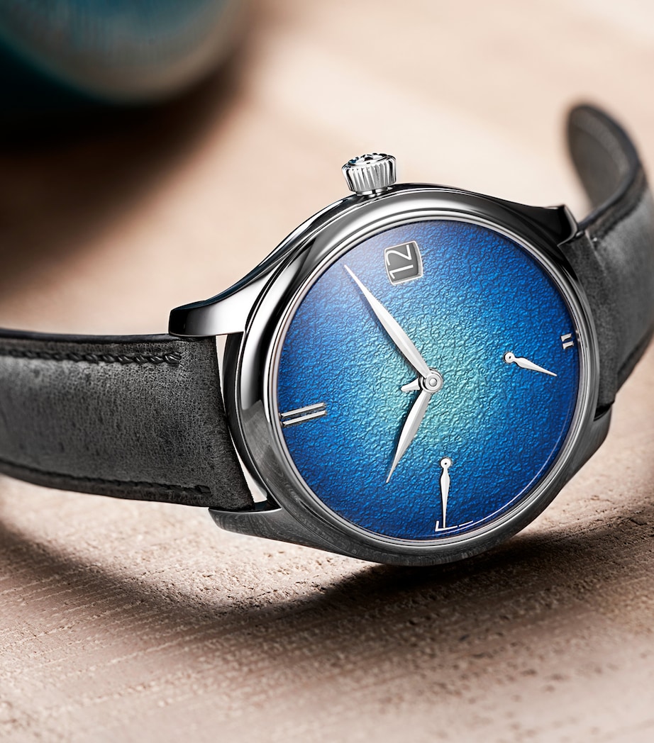 Tantalum Endeavour Perpetual Calendar Watch 42mm BLUE Image 2
