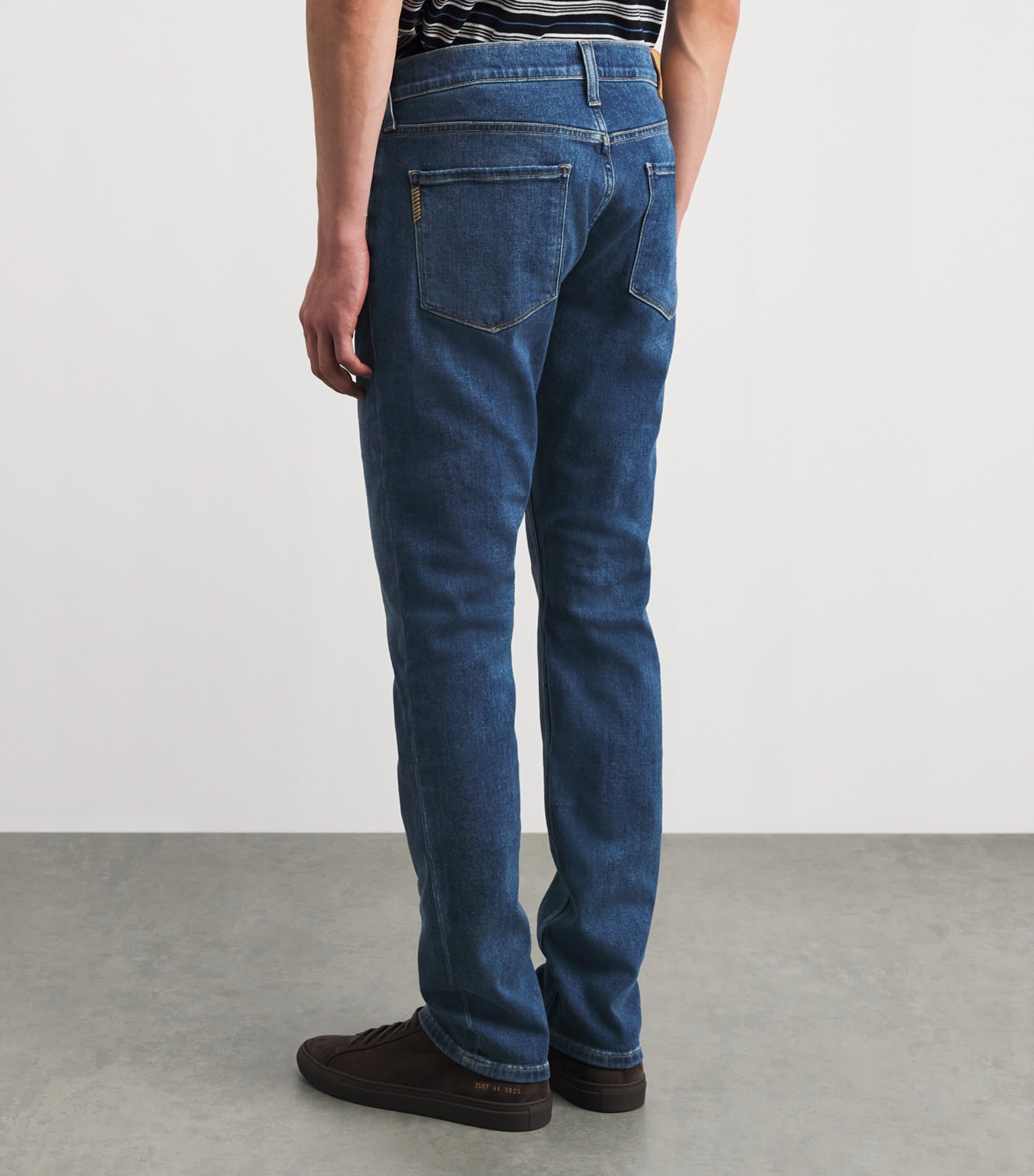 PAIGE Mens Federal Slim Jeans Cartwright Image 5