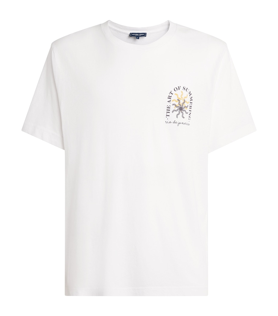 Cotton-Linen Dinis T-Shirt 905-CEDAR GREY Image 1