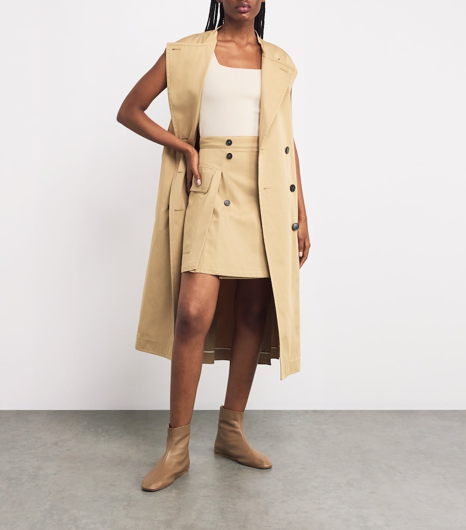 Knitted Tank Top ECRU Image 2