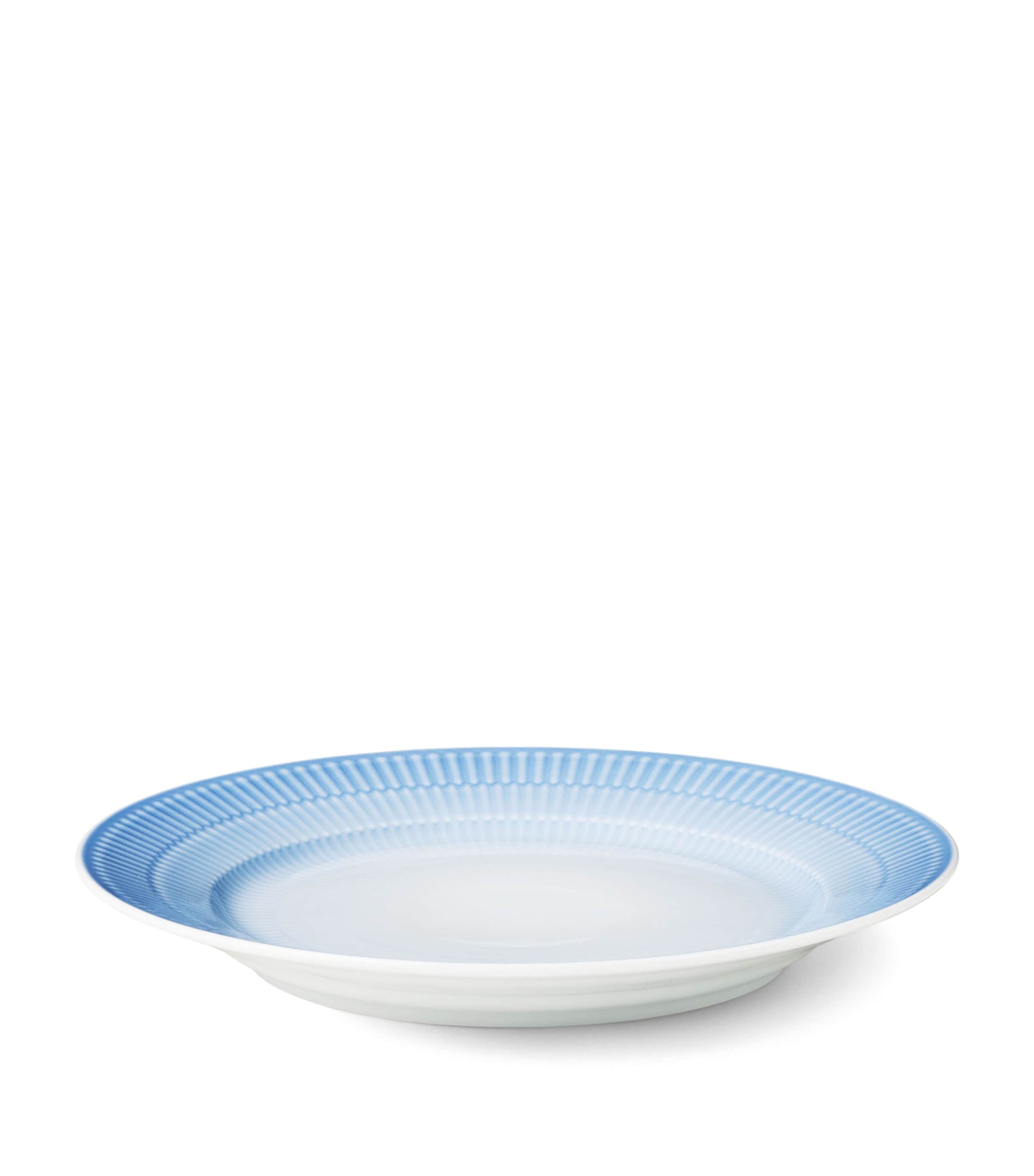 Royal Copenhagen Porcelain Iris Plate (22cm) Blue Image 3