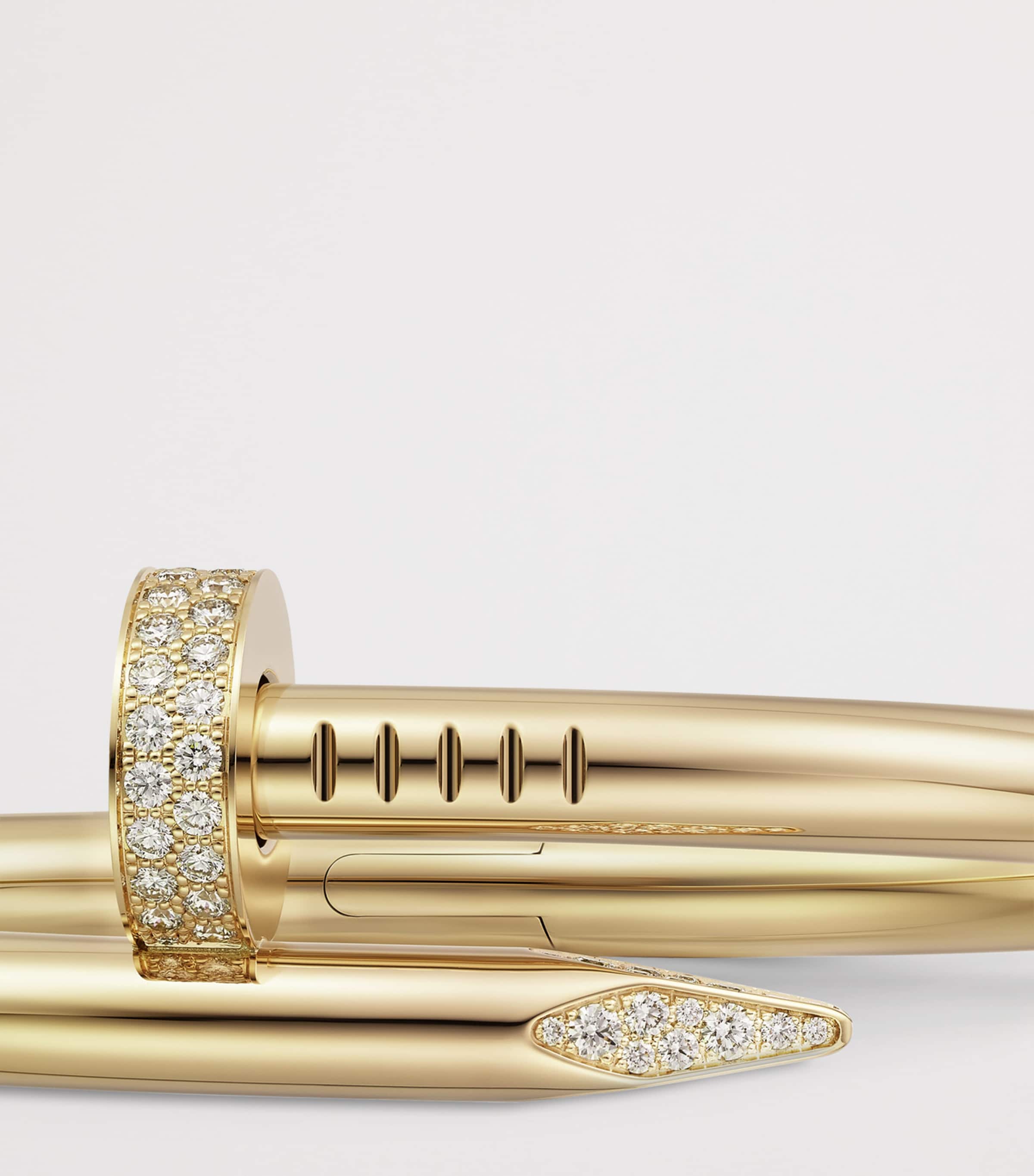 Cartier Yellow Gold and Diamond Juste Un Clou Bracelet Yellow Gold Image 9