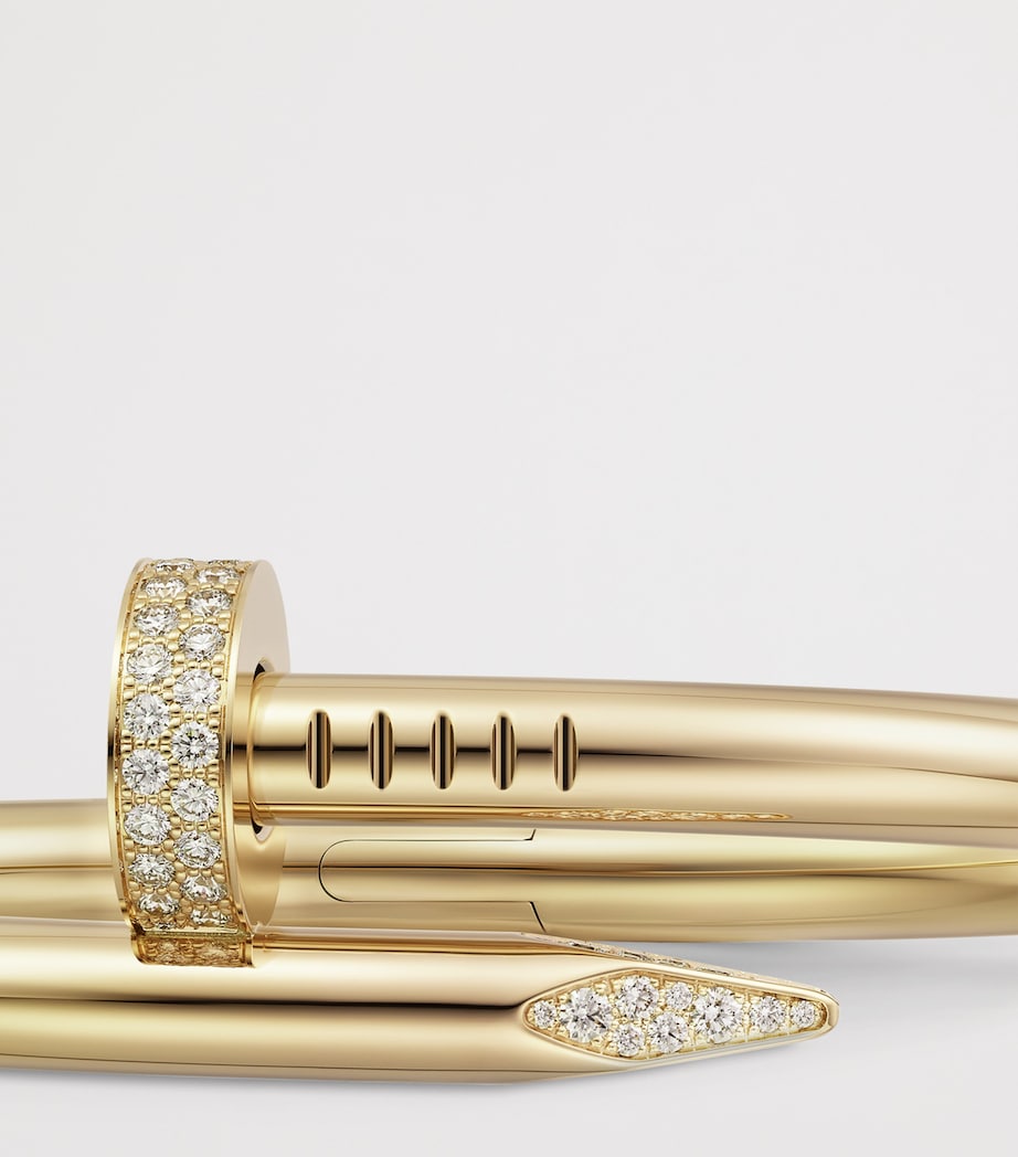 Cartier Yellow Gold and Diamond Juste Un Clou Bracelet Yellow Gold Image 9