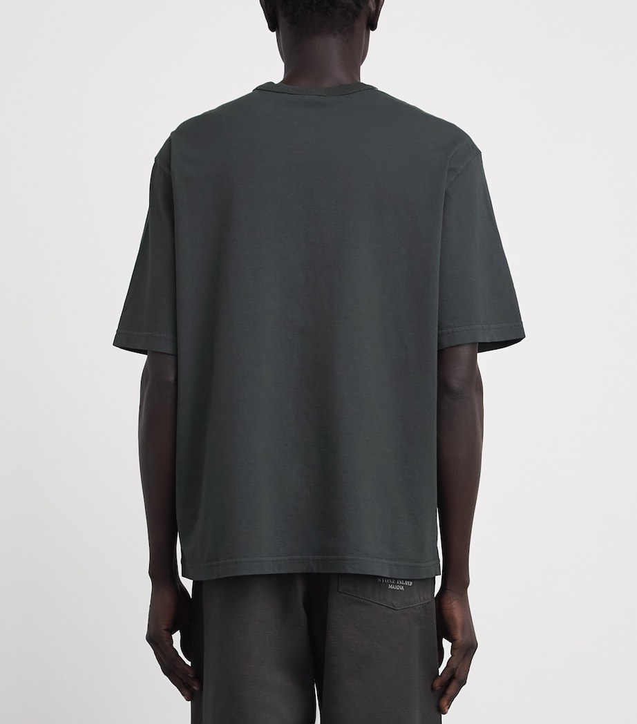 Stone Island Mens Cotton Oversized Marina T-Shirt Image 5