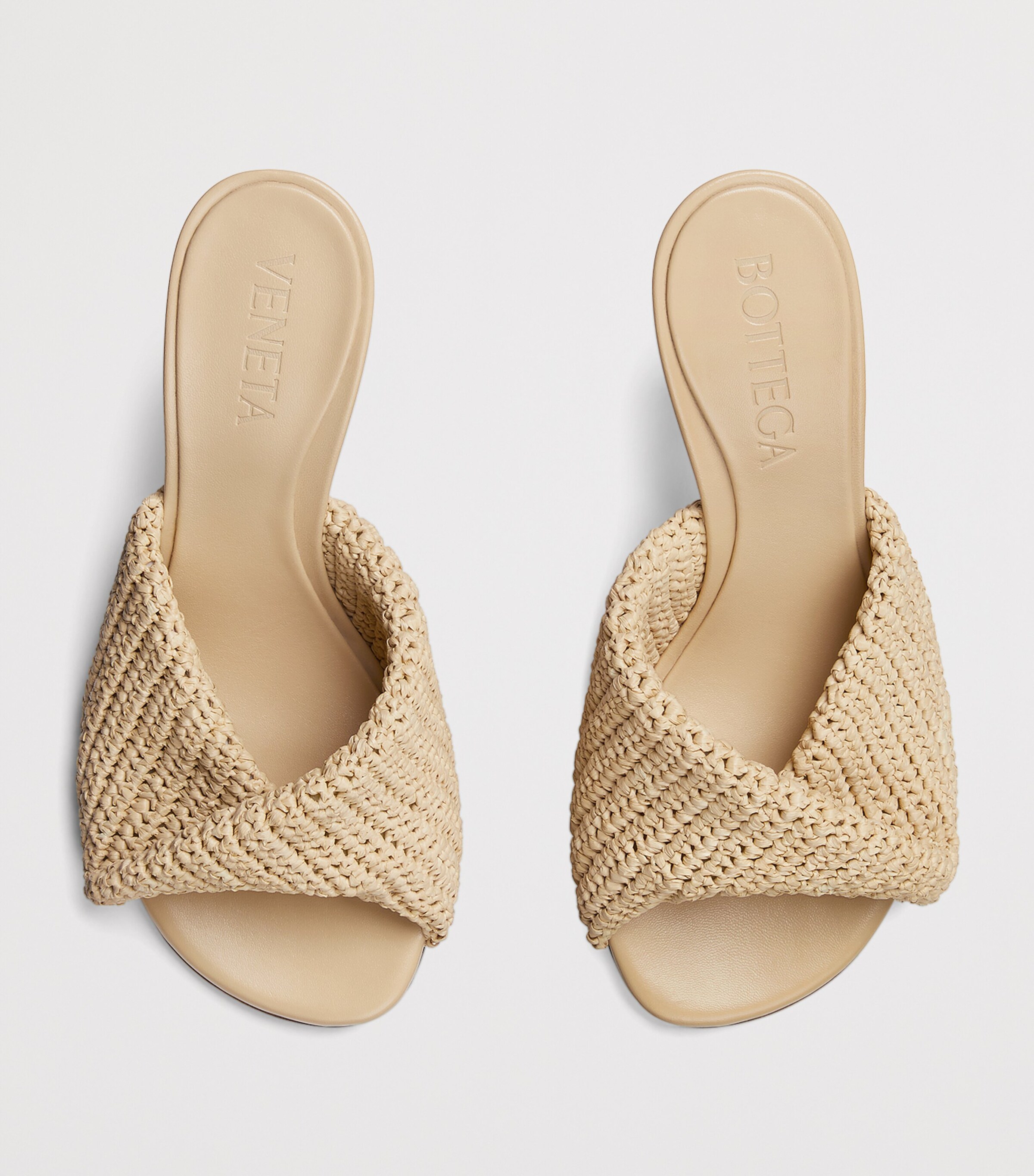 Raffia Blink Mules 80 9218 Image 3