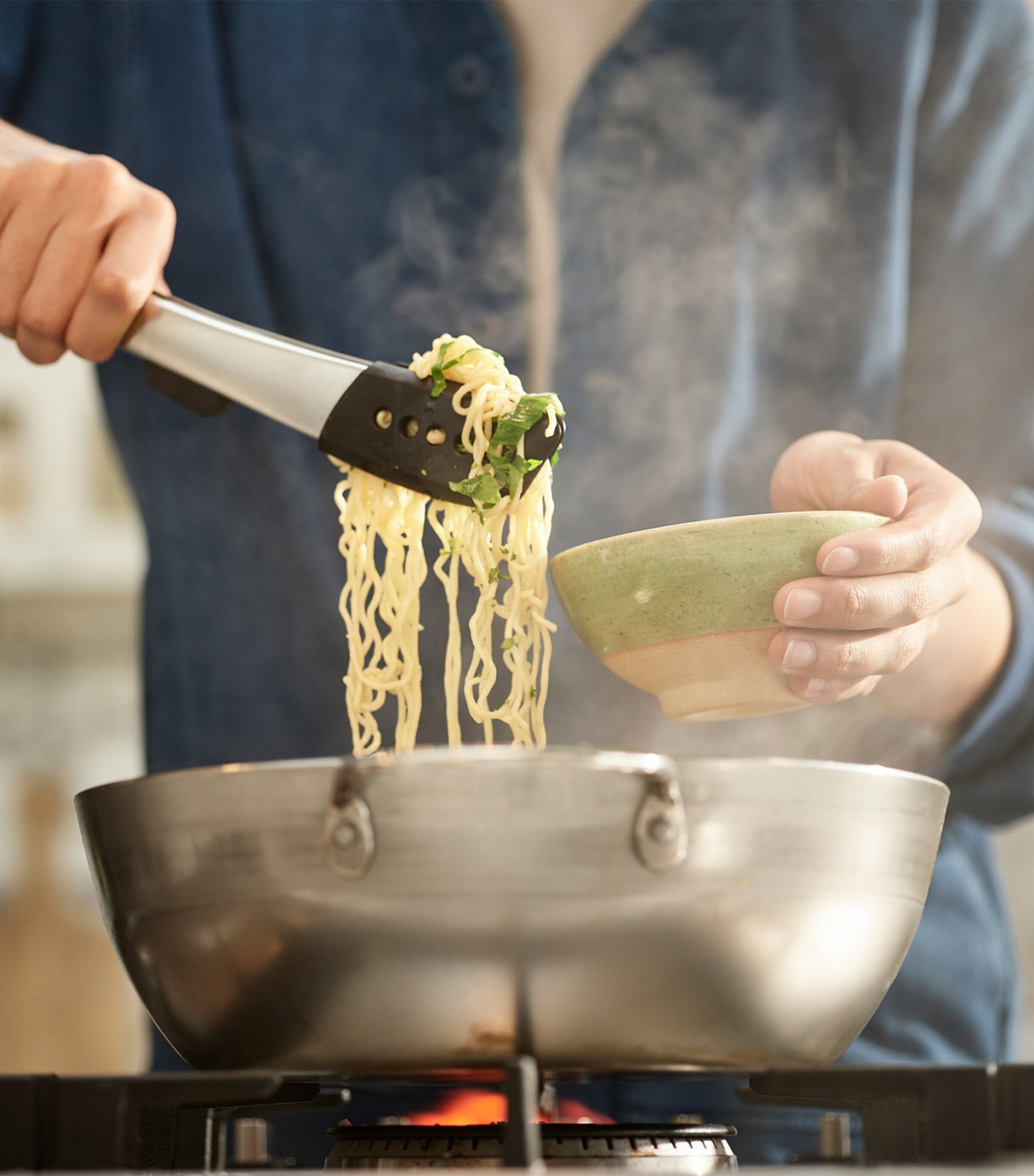 Elevate Fusion 2-Piece Tong Set STAINLESS STEEL Image 2