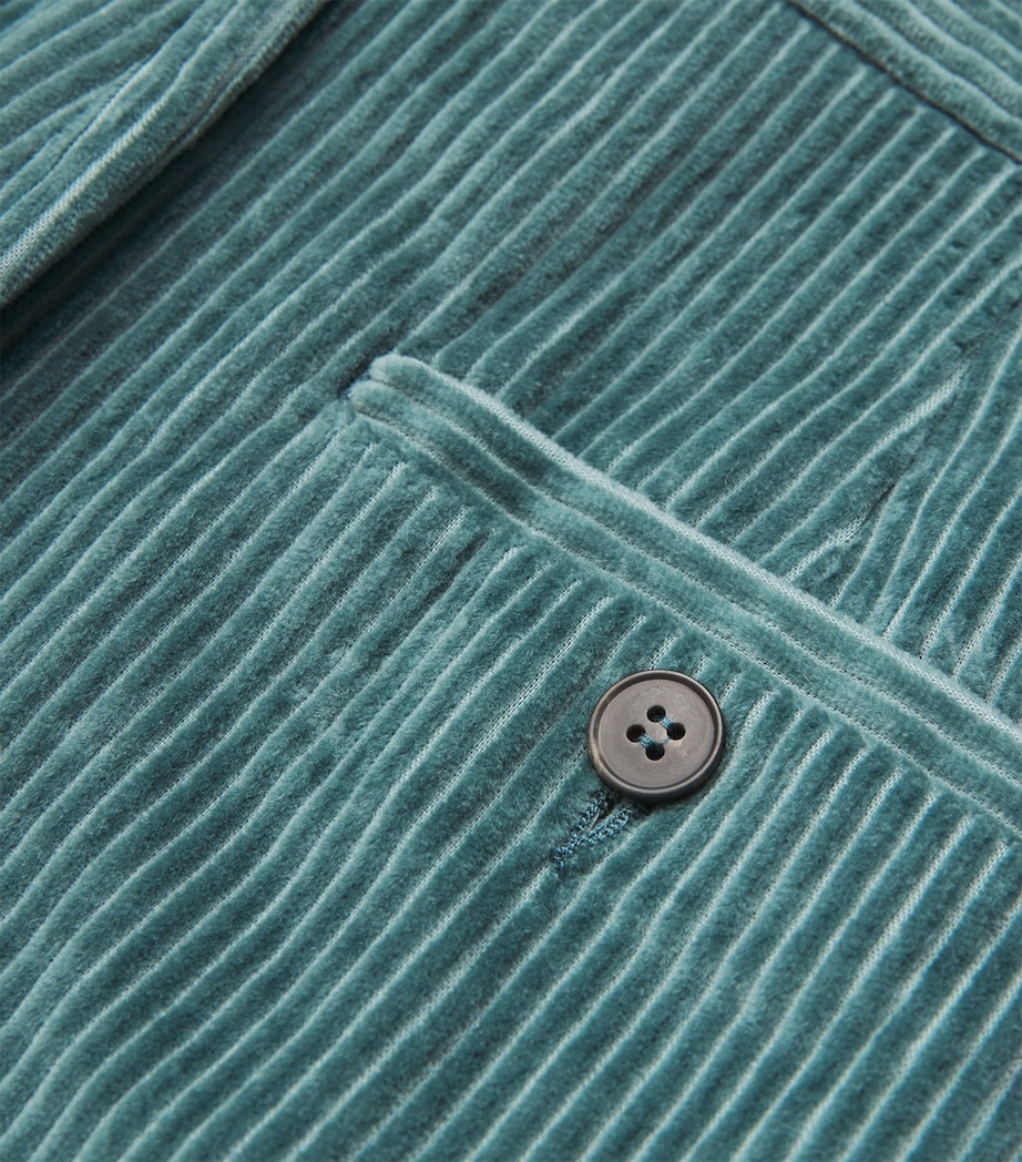 Corduroy Straight Trousers OIL Image 5