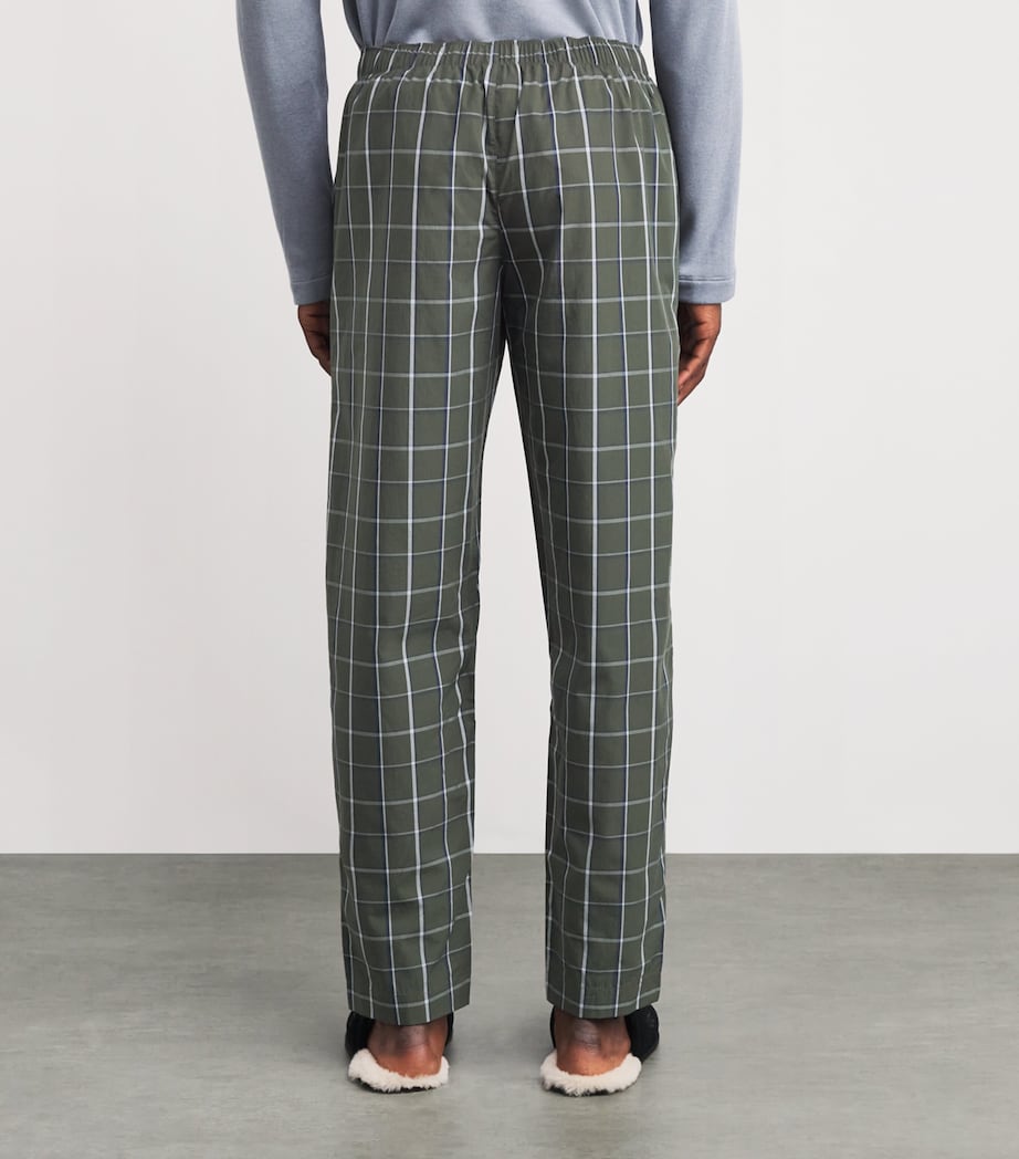 Cotton Check Night & Day Lounge Trousers 3041 URBAN CHECK Image 4