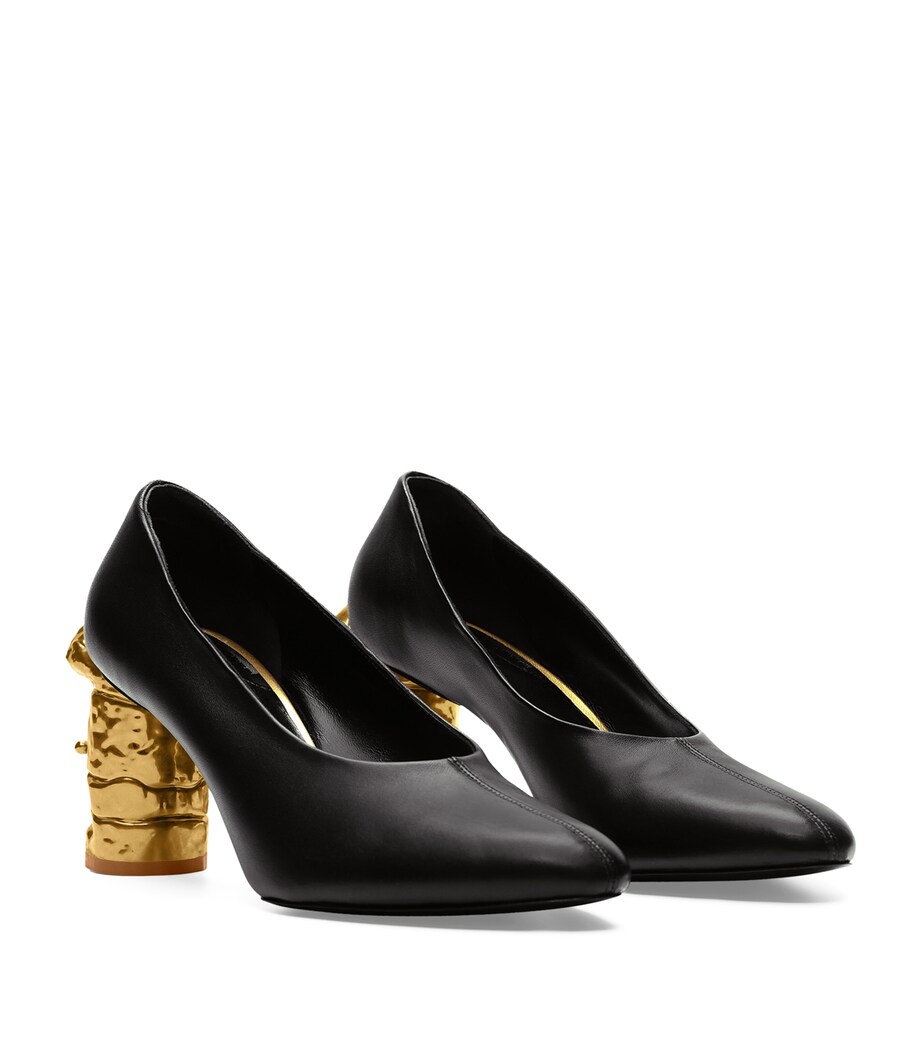 Schiaparelli Leather Totem Pumps Black Image 1