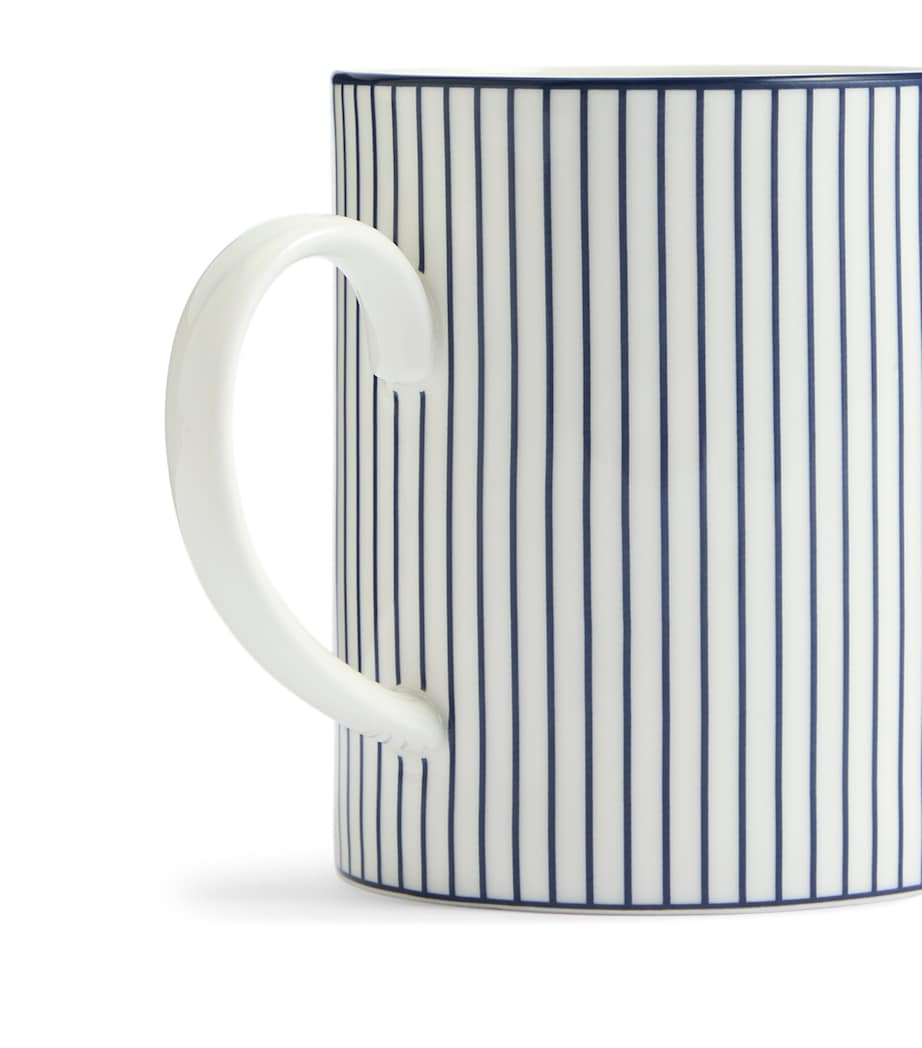 Bone China Gio Blue Mug WHITE Image 3