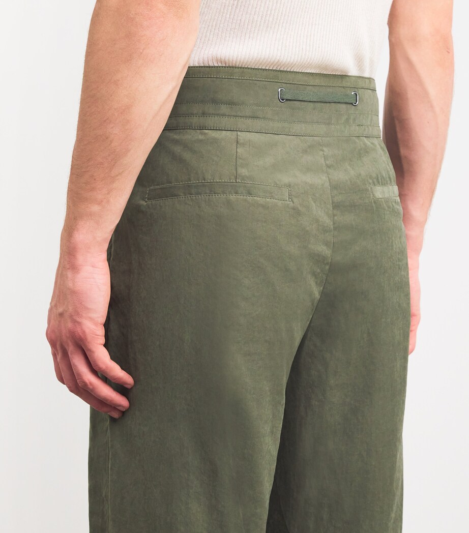 Drawstring Rowan Straight Trousers SYCAMORE Image 6