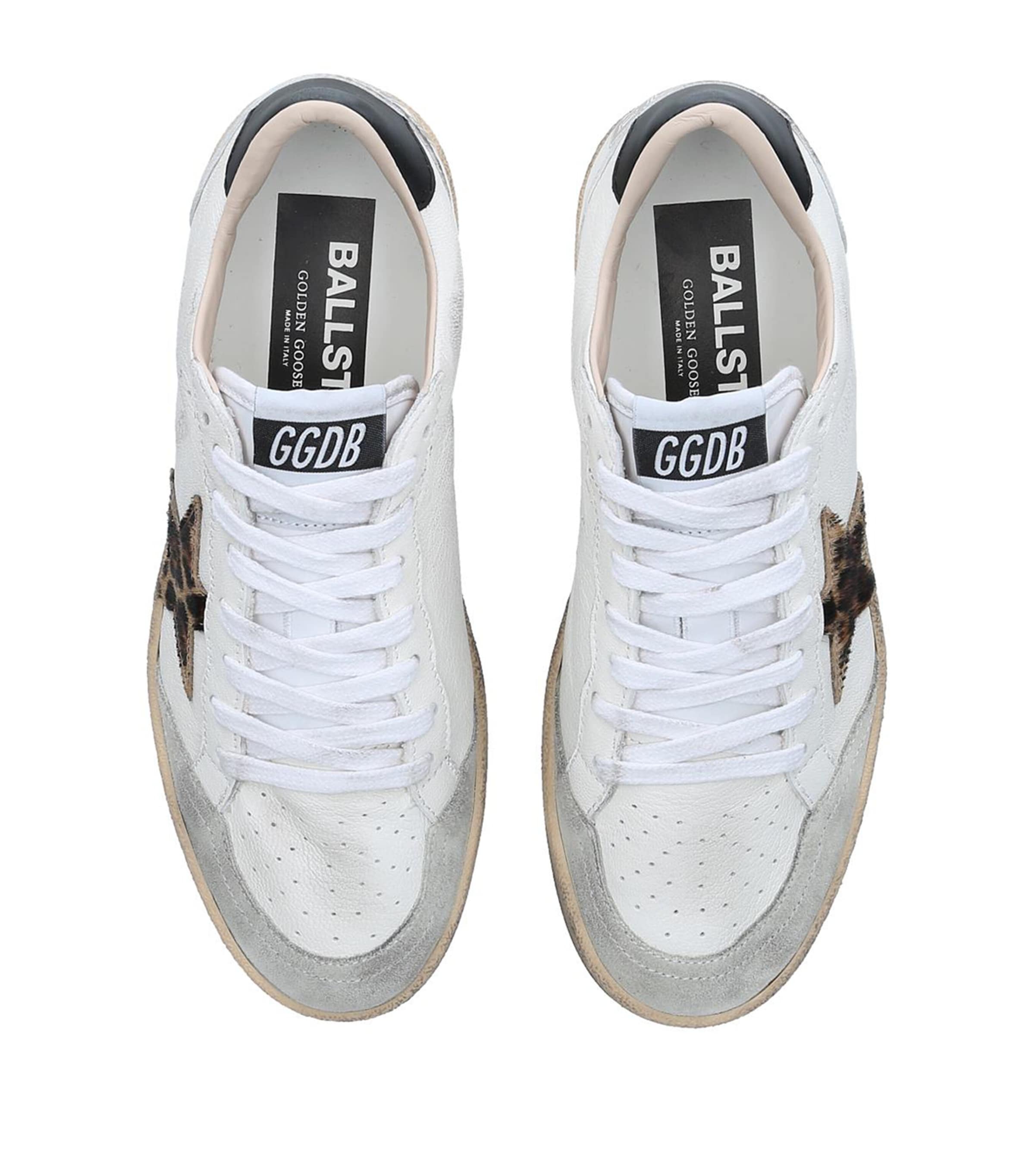 Leather Ball Star Sneakers WHITE/OTH Image 5