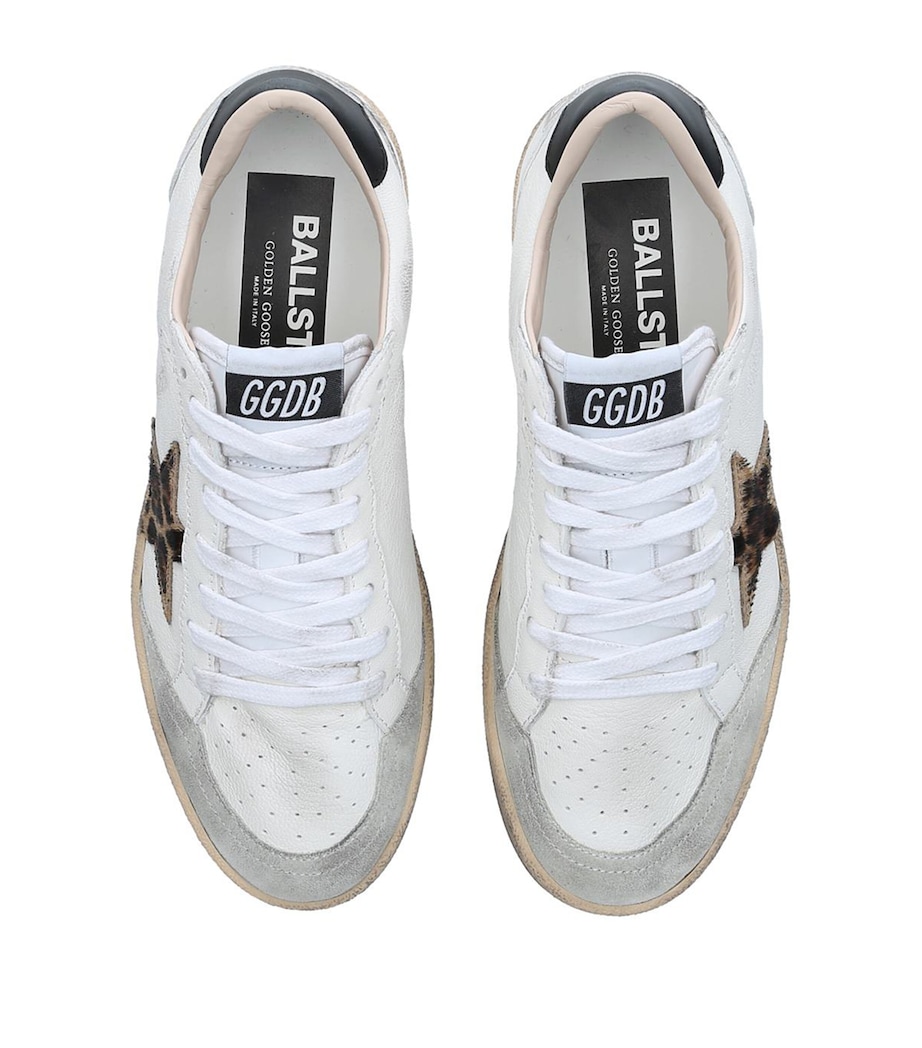 Leather Ball Star Sneakers WHITE/OTH Image 5