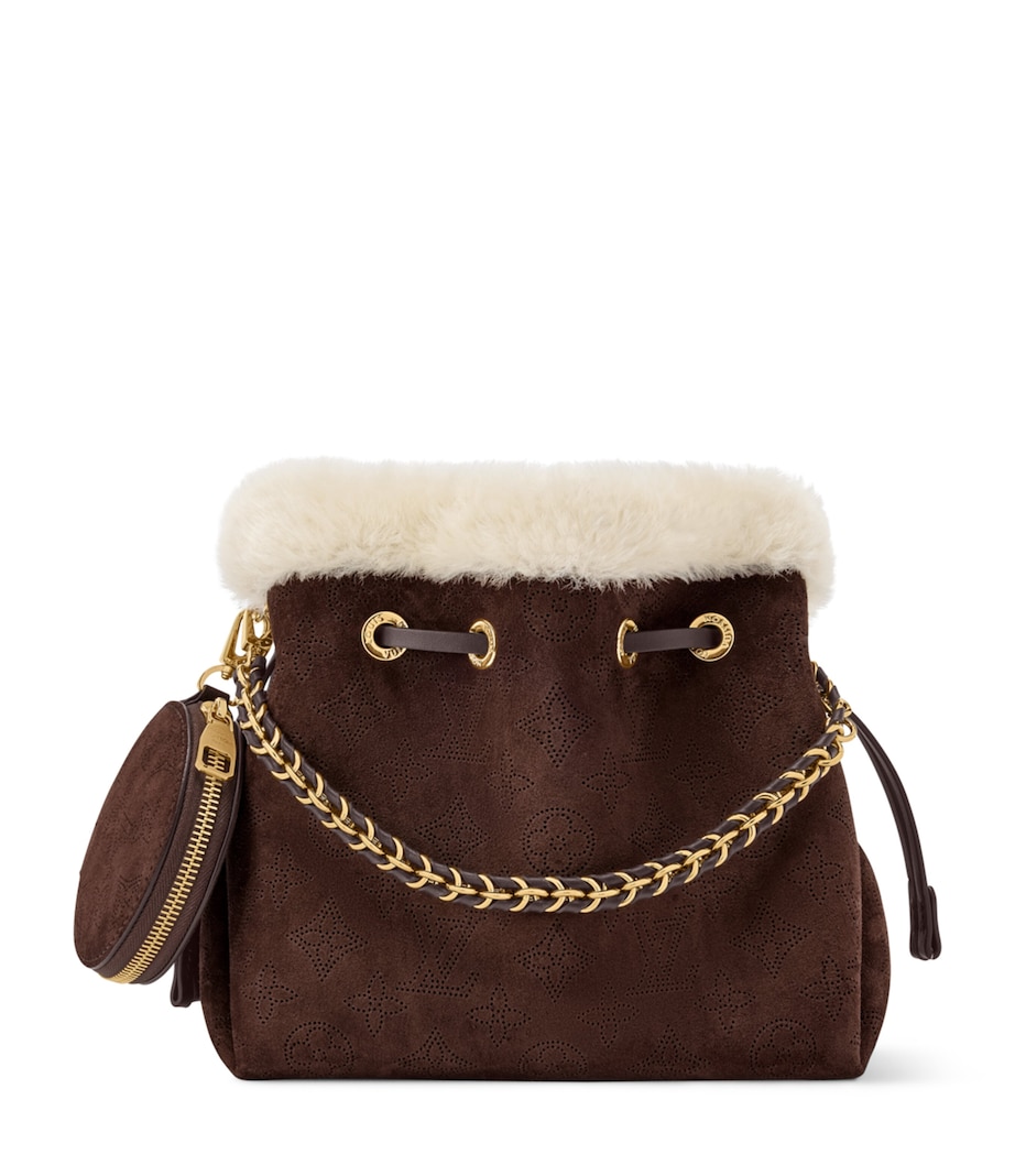 Leather Bella Bucket Bag CHOCOLATE BROWN Image 1