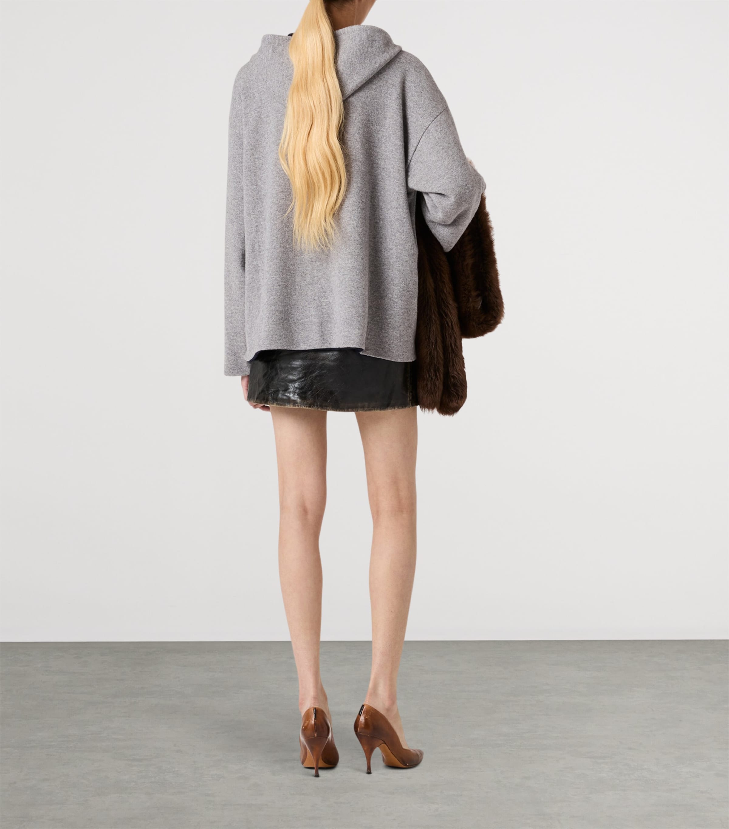 Cashmere Hoodie F0MZQ Image 3