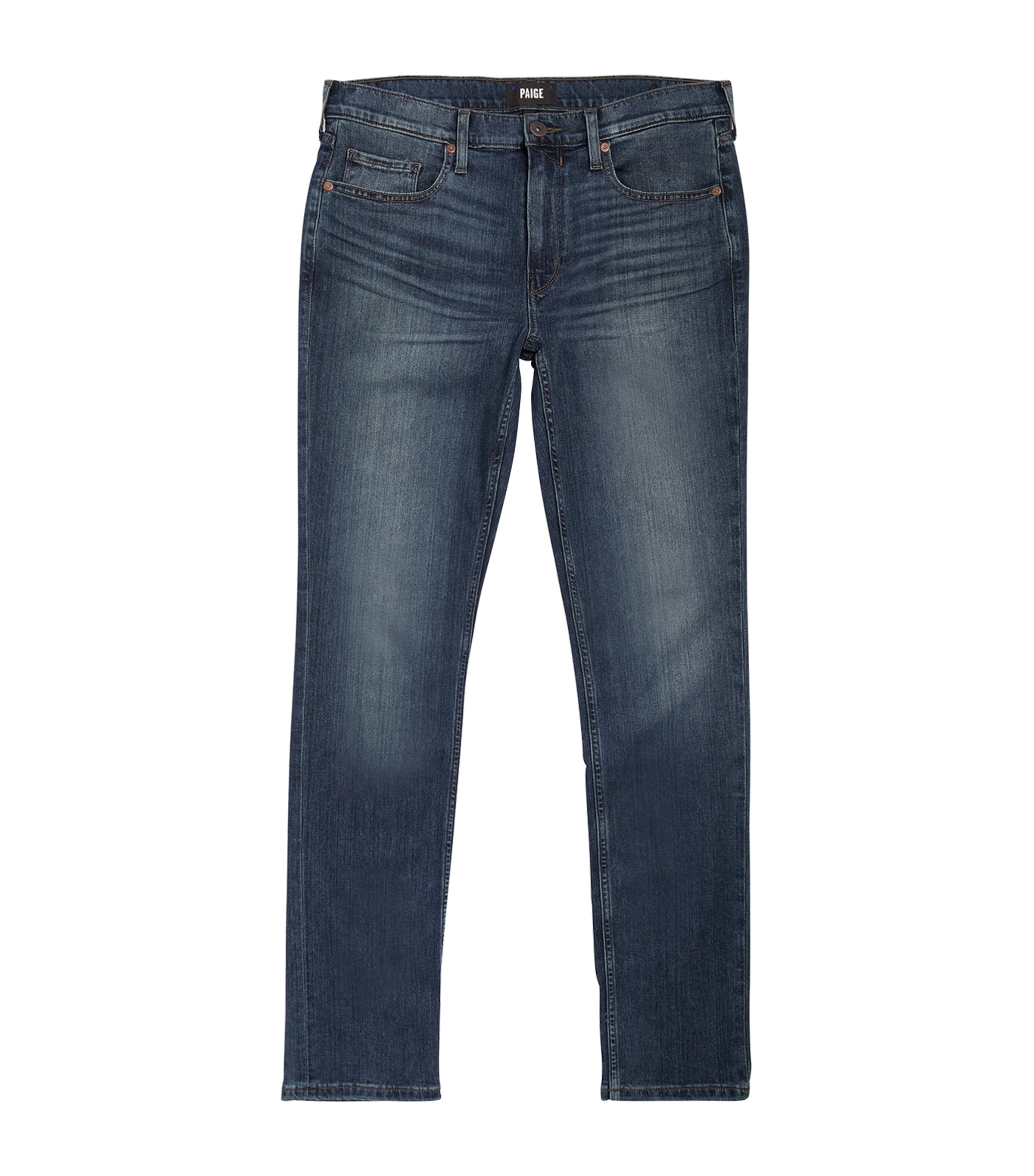 Paige Lennox Transcend Slim Jeans In Blue