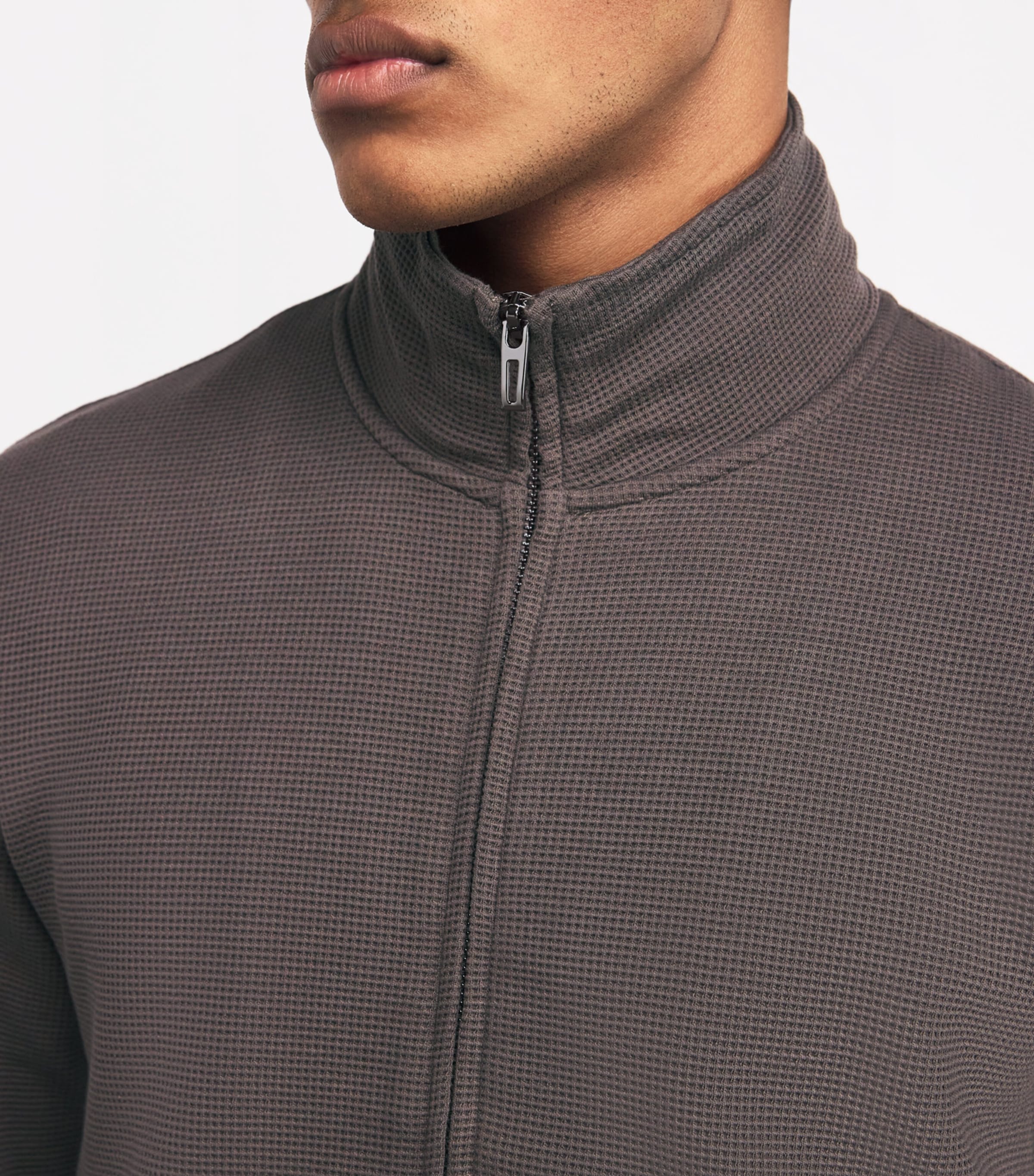 トップス emporio armani archive sarmal half zip EA7 Emporio Armani Half Zip Logo Sweatshirt Black | Mainline