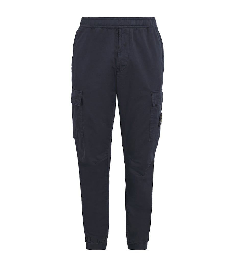 Cotton-Blend Cargo Trousers V0020 Image 1