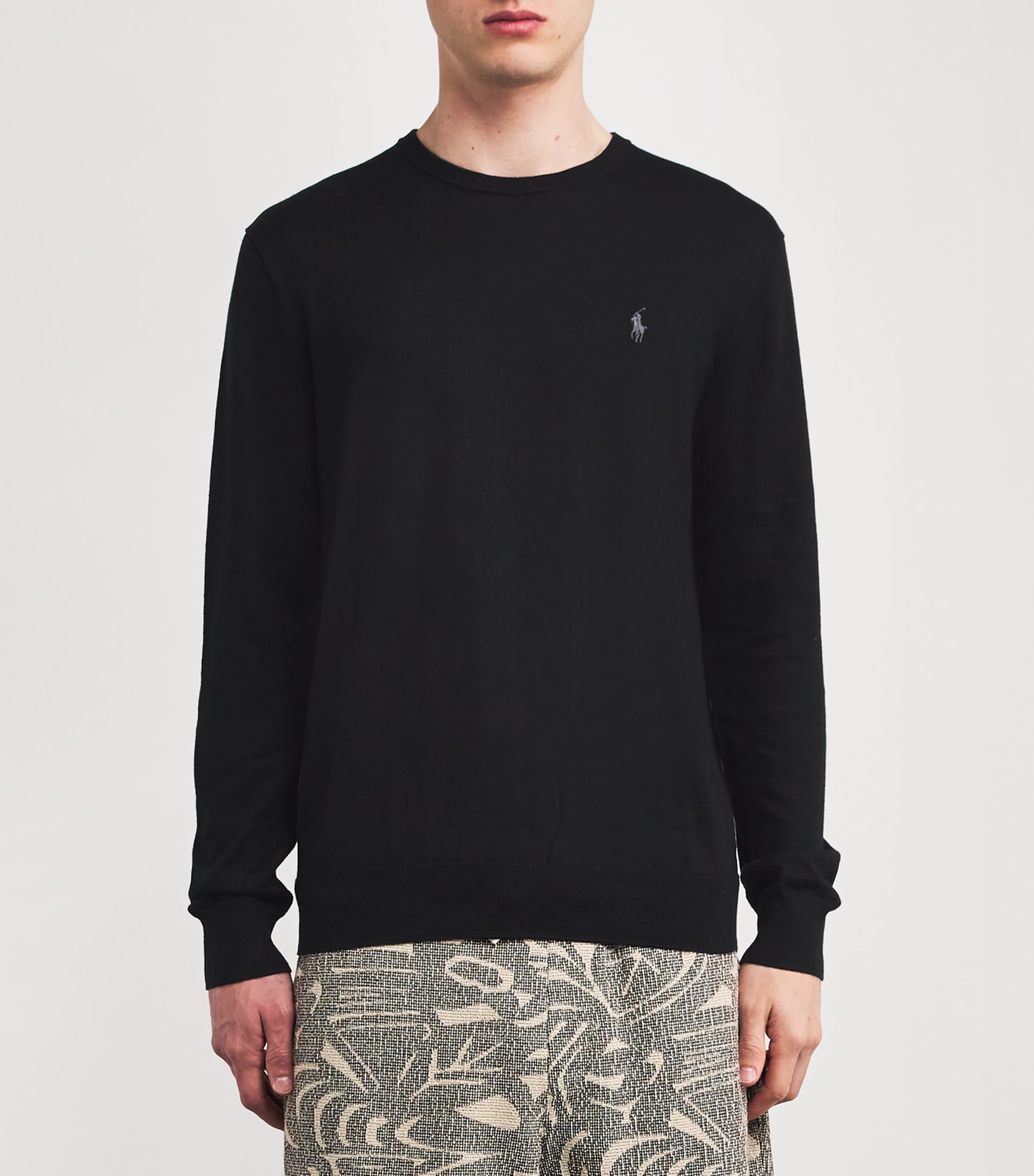 Polo Ralph Lauren Pima Cotton Sweater | Harrods UK