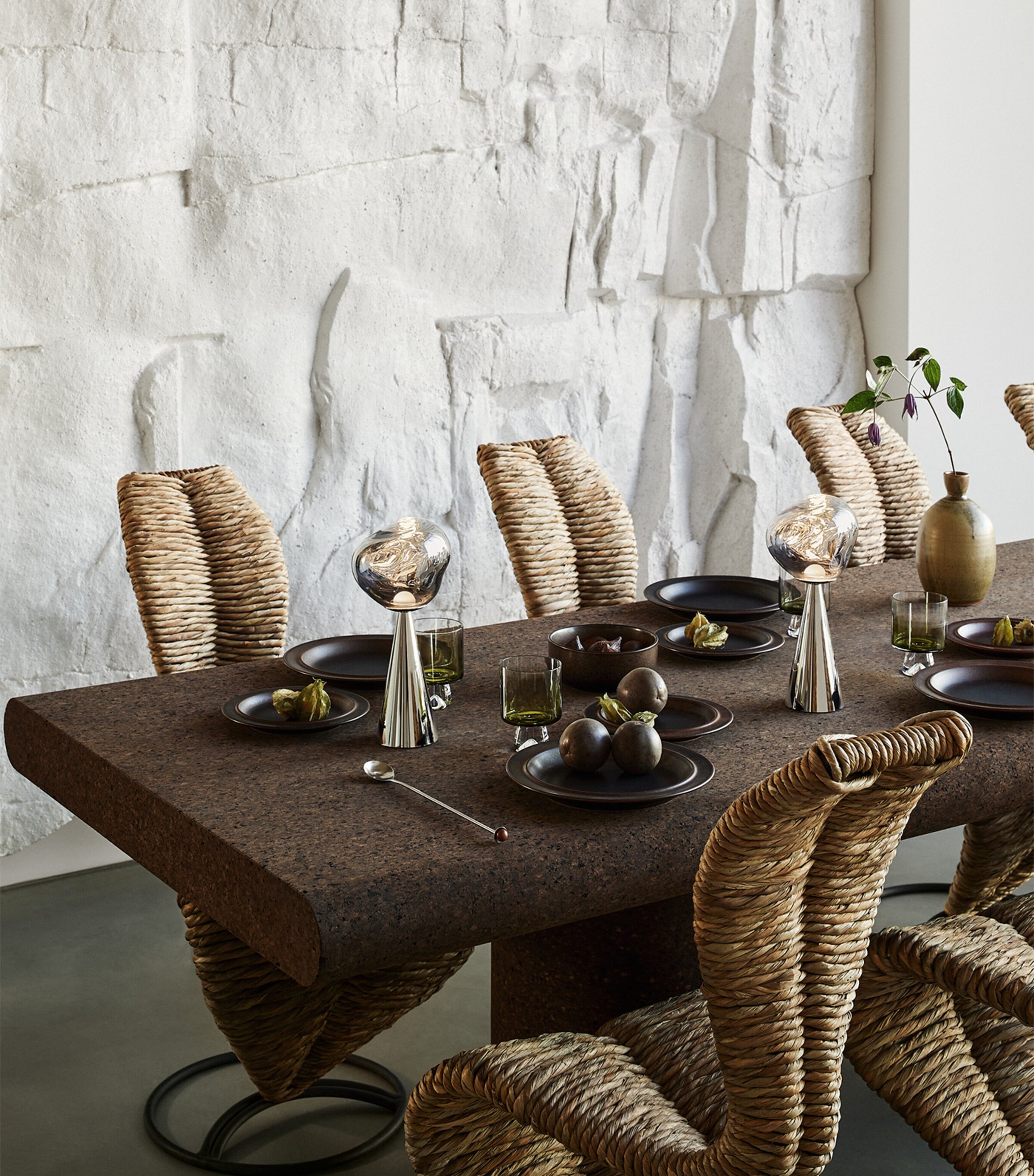 Portable Melt Table Lamp SILVER Image 5