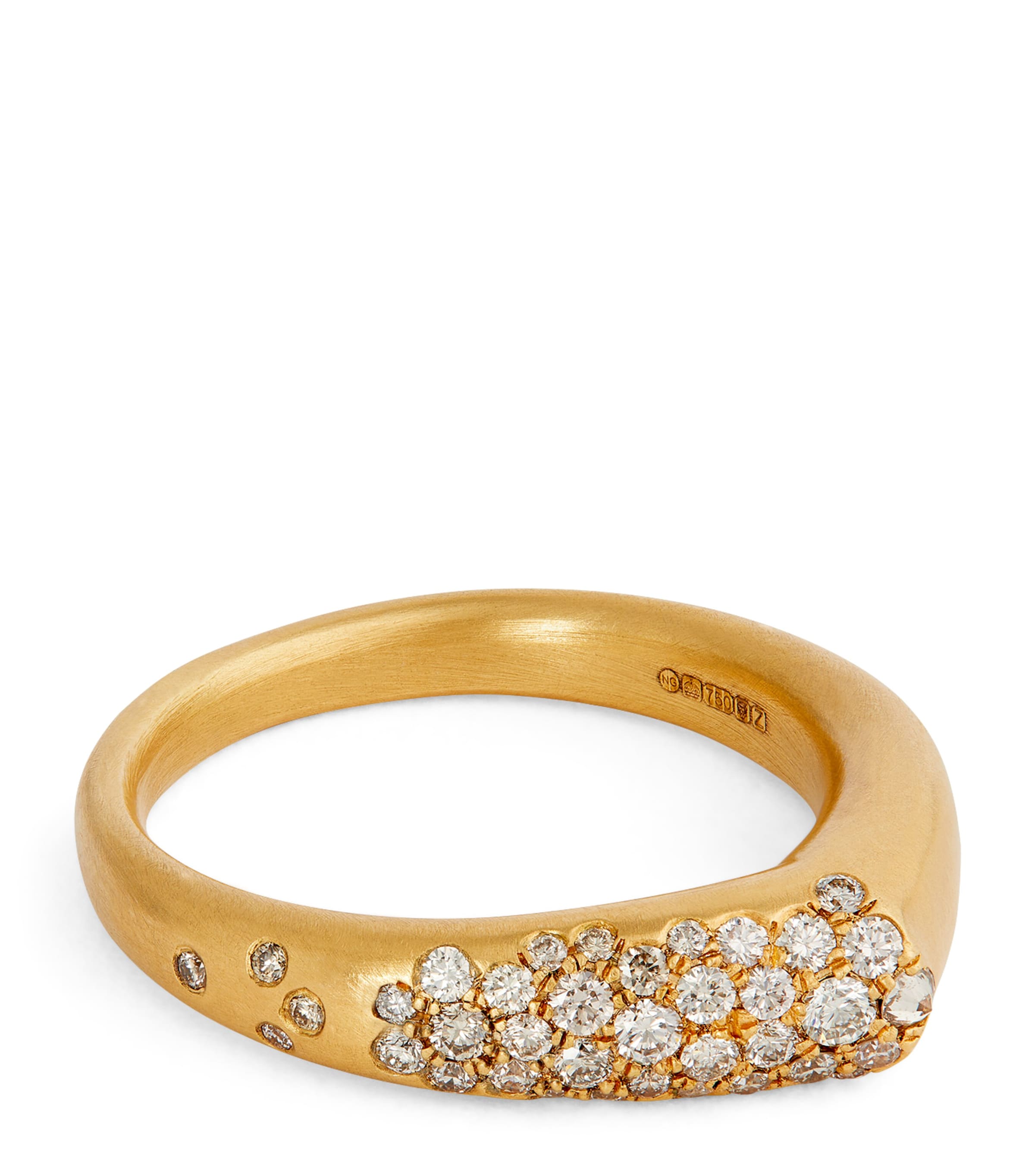 Nada Ghazal Yellow Gold And Diamond Doors Of Opportunity The Arch Ring