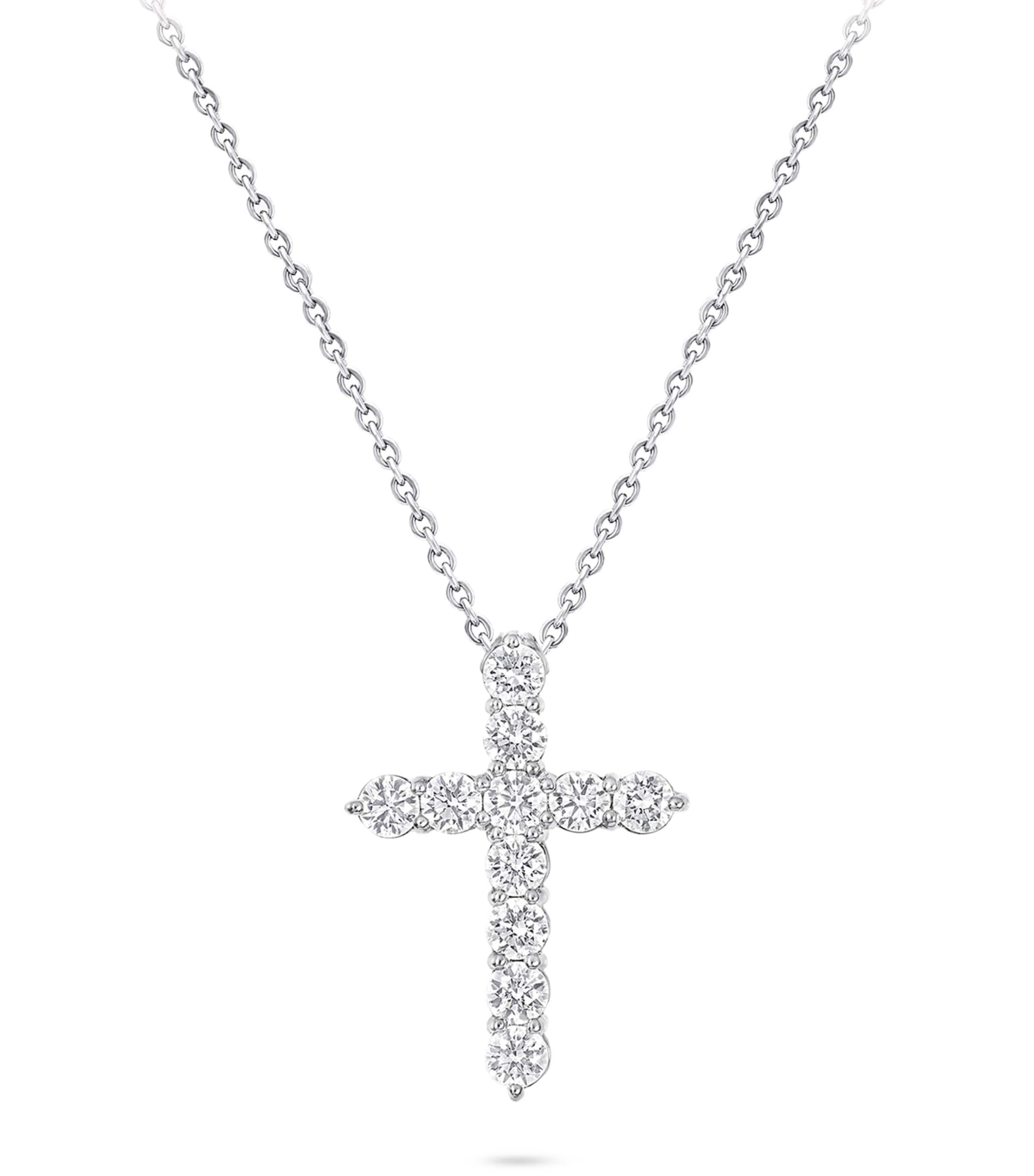 White Gold and Diamond Classic Graff Necklace WHITE GOLD Image 1