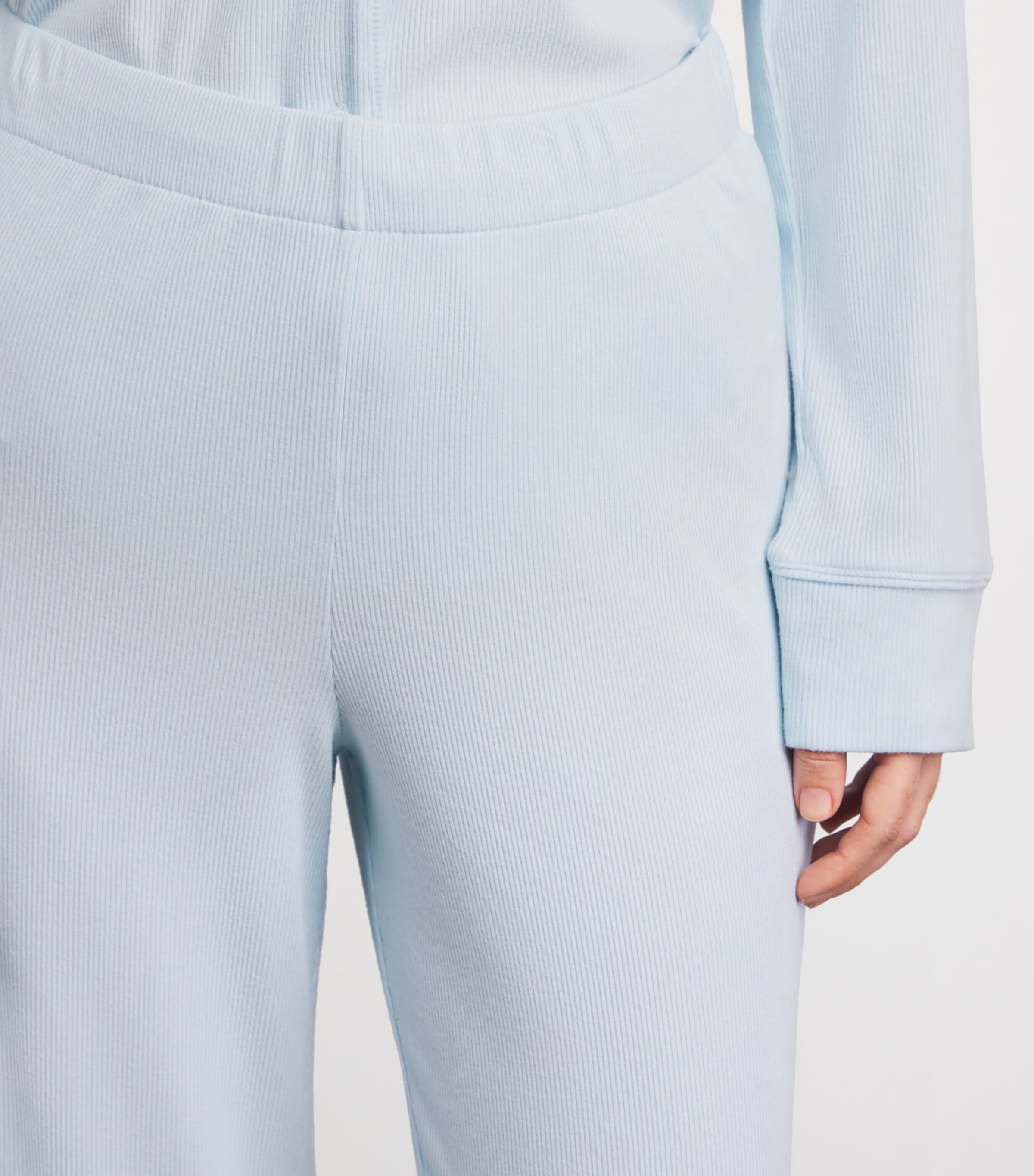 Skims Womens Soft Lounge Pyjama Set Baby Blue Image 5