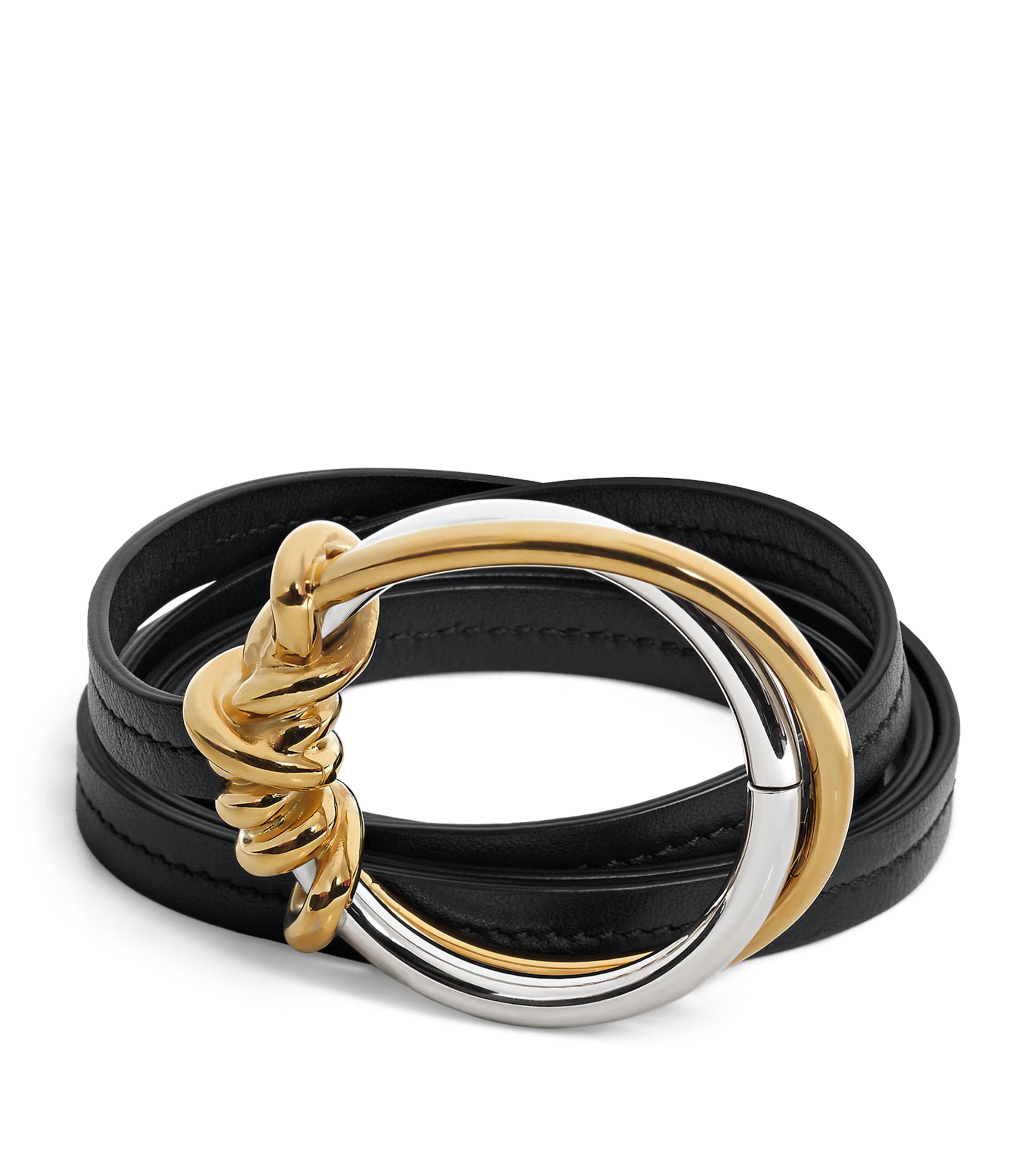 Leather Knot Ring Belt 1033 Image 1