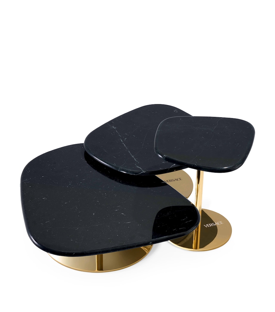 Marble Iconic Coffee Table SAHARA NOIR+GOLD Image 2