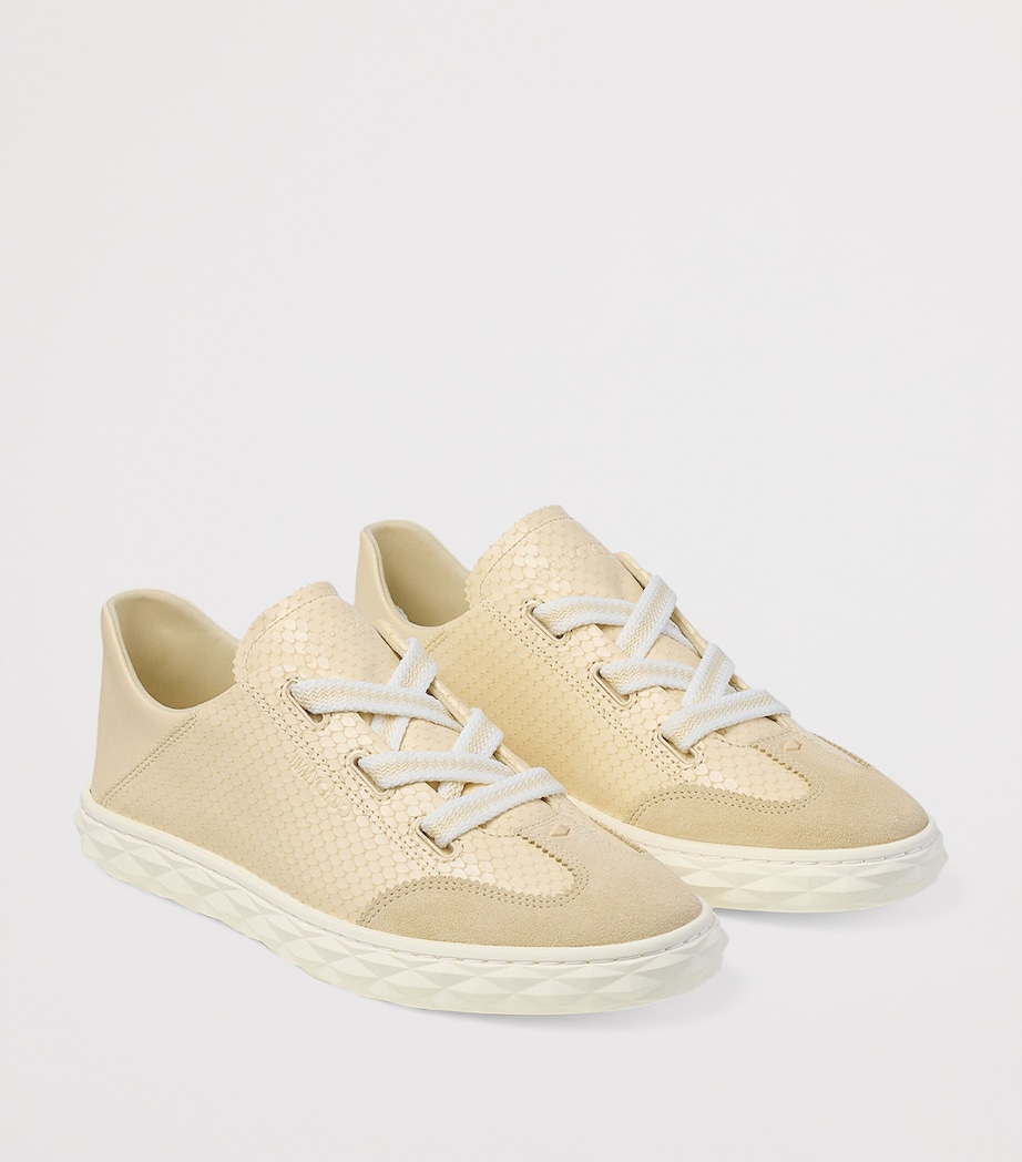 Diamond Light Flex Leather Sneakers V BUTTERMILK MIX Image 2