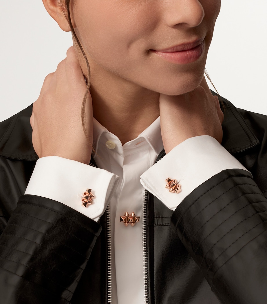 Rose Gold Clash de Cartier Cufflinks ROSE GOLD Image 3