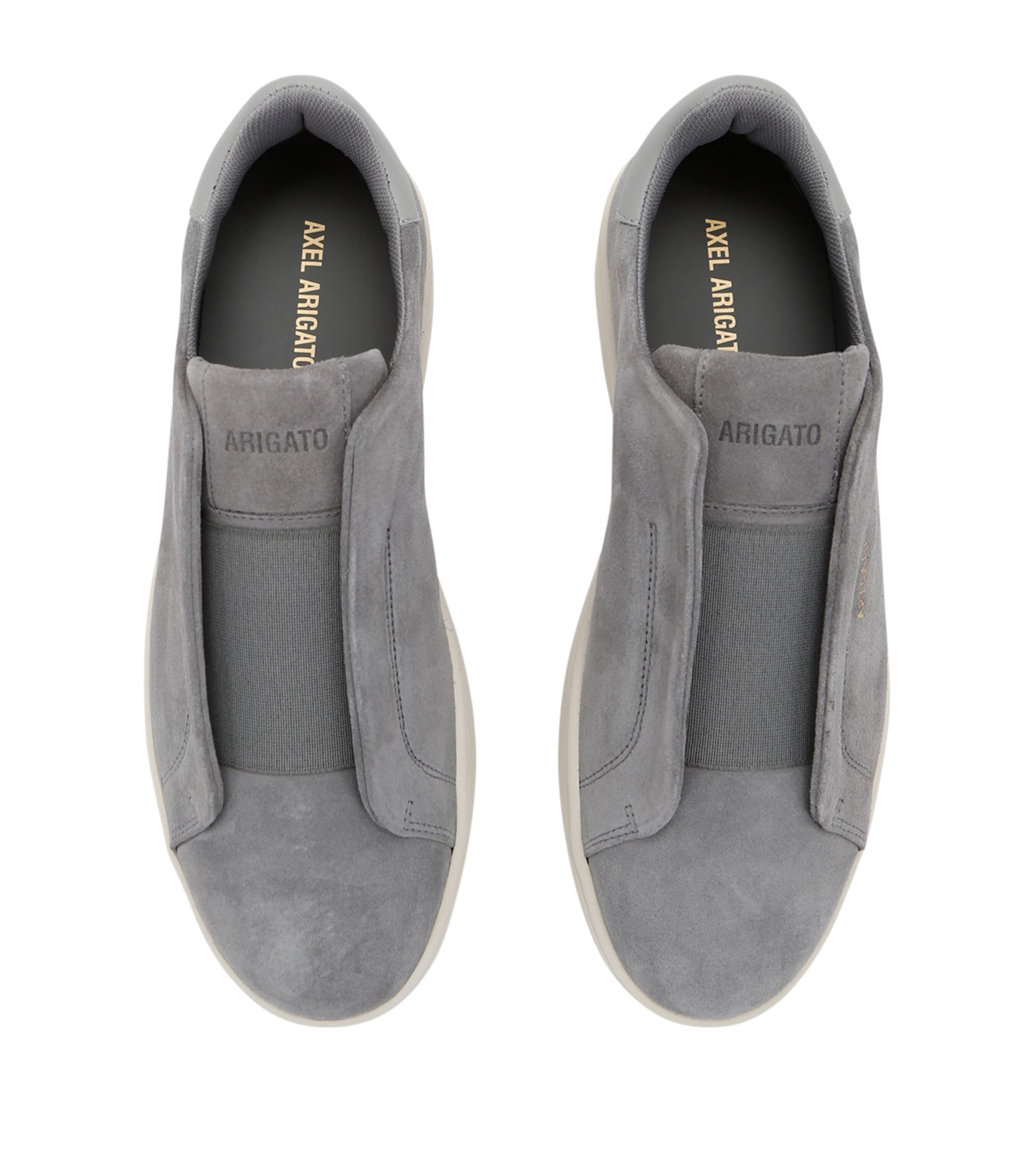 Axel Arigato Grey Laceless Dice Sneakers | Harrods UK