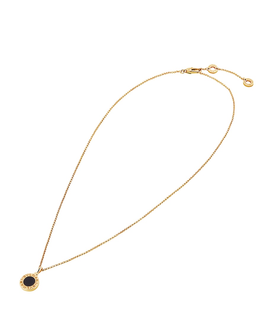 Yellow Gold and Onyx BVLGARI BVLGARI Necklace YELLOW GOLD Image 1