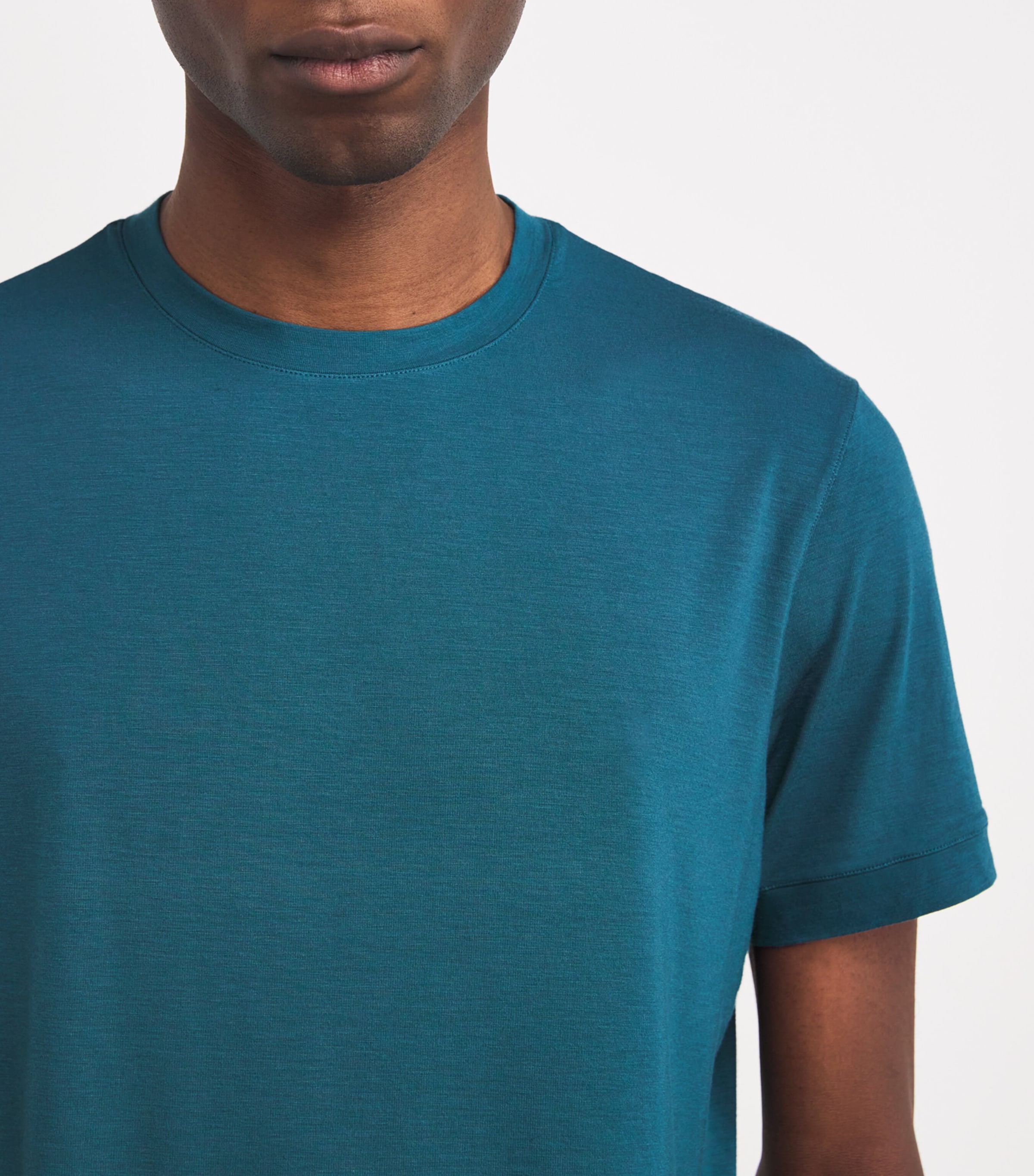 Giorgio Armani Stretch-Viscose Icon T-Shirt | Harrods US