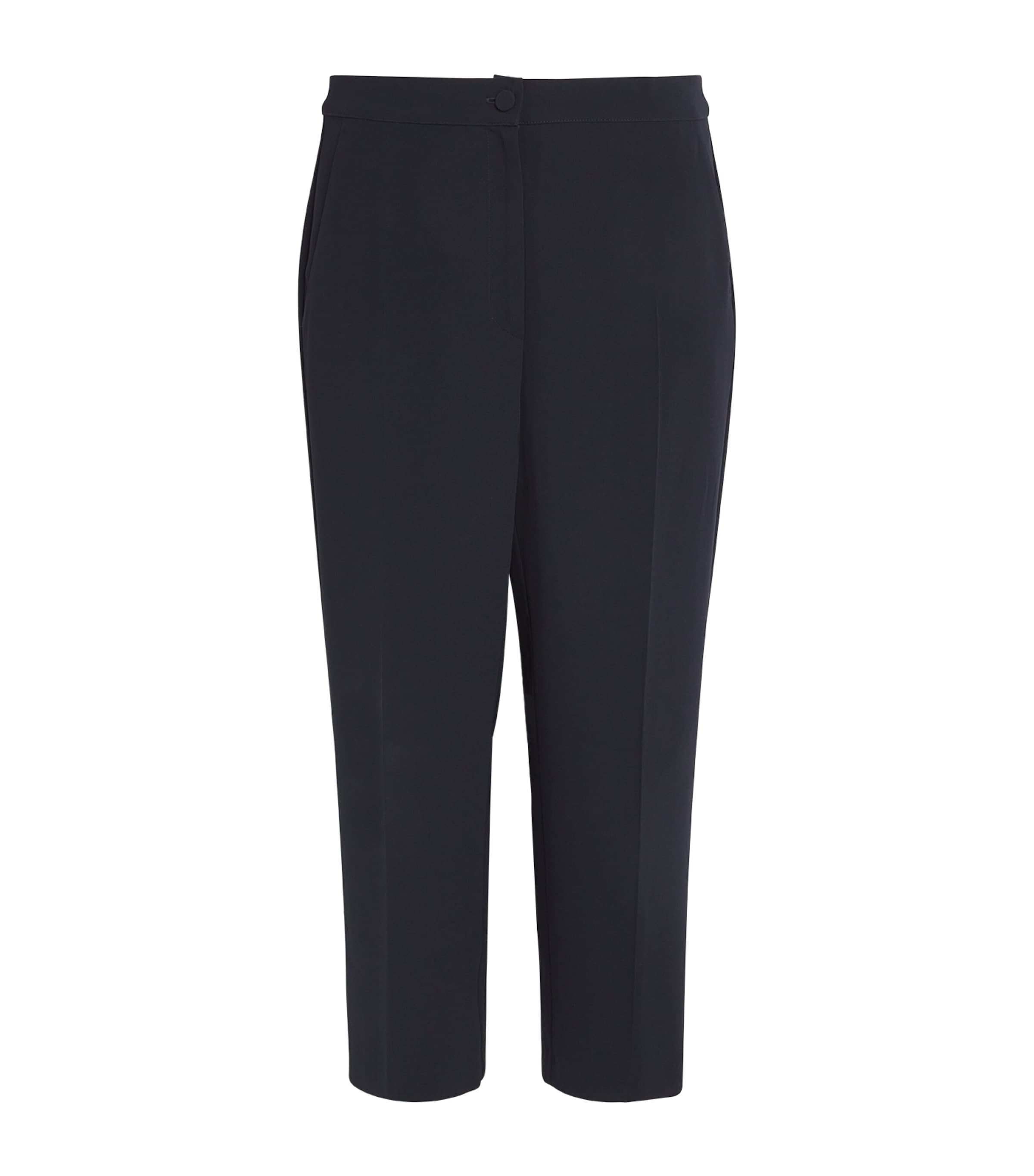 Shop Marina Rinaldi Reebus Wide-leg Trousers In Blue
