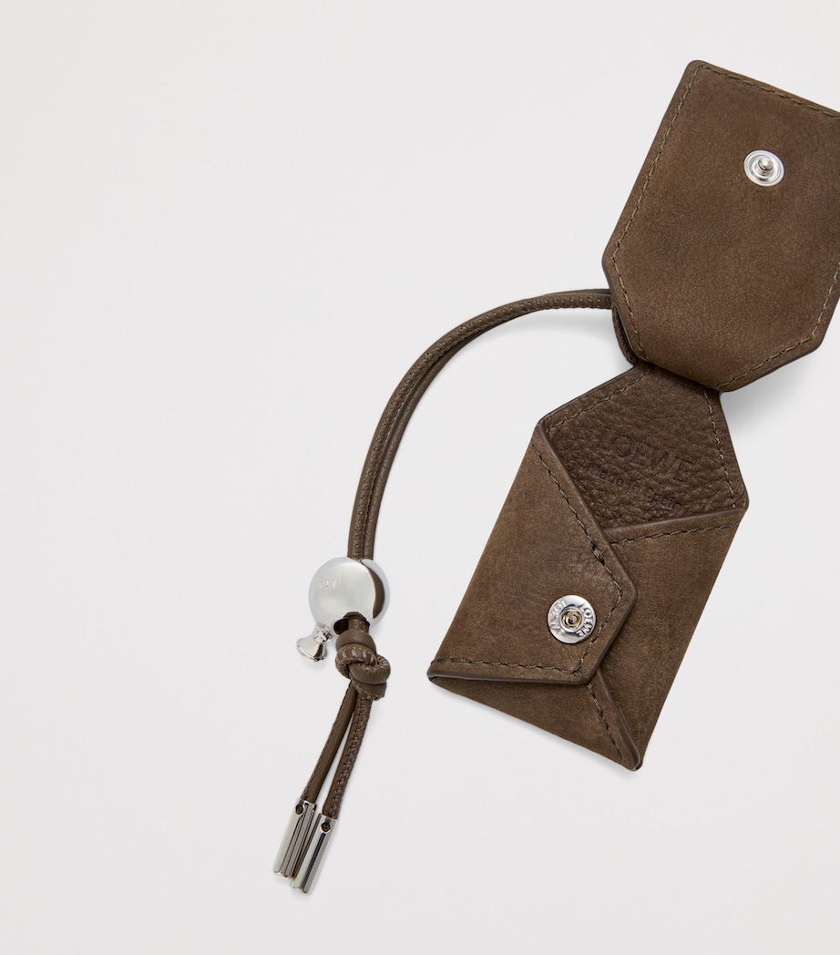 Small Suede Featherlight Puzzle Top-Handle Bag TUNDRA Image 13