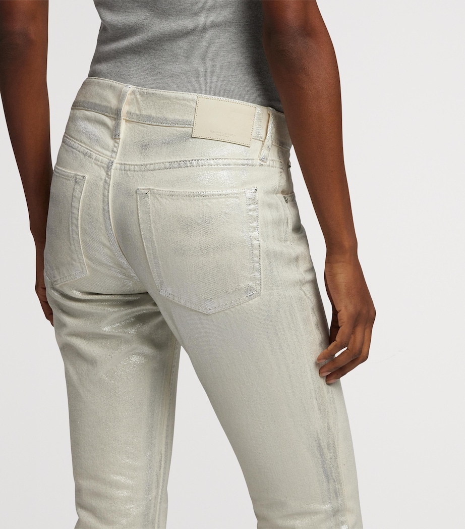 Barrett Mid-Rise Slim-Fit Jeans STERLING STEEL Image 11