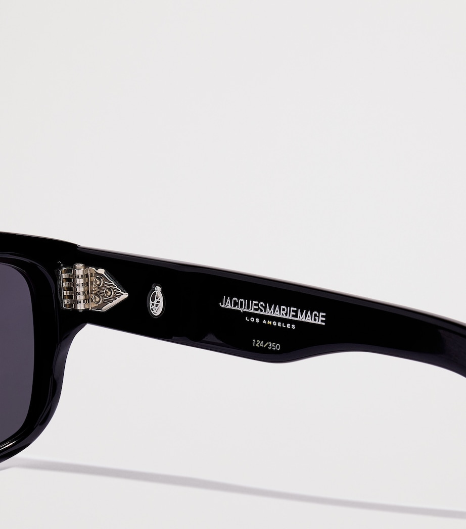 Jacques Marie Mage x George Cortina Acetate Ritz Sunglasses Noir Image 7