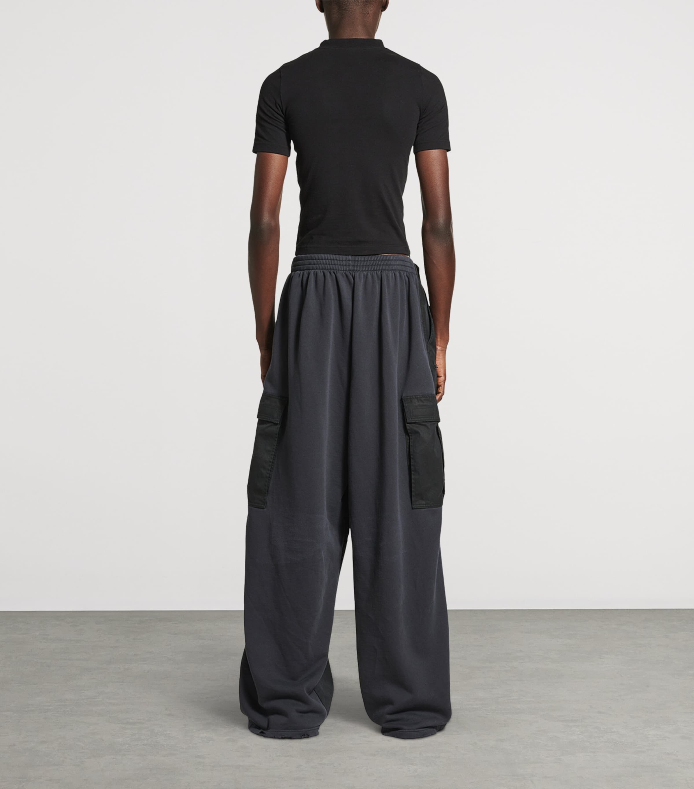 Cotton Distressed Sweatpants 1000 Image 5