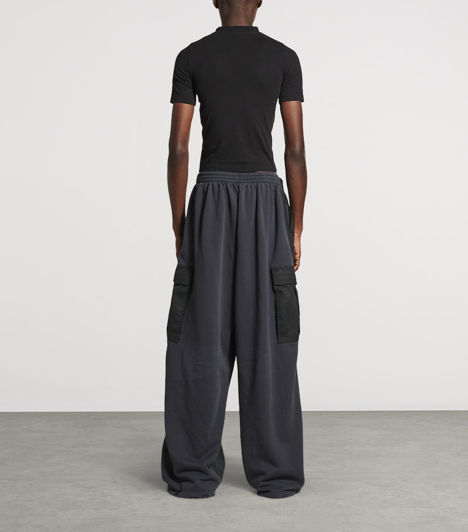 Cotton Distressed Sweatpants 1000 Image 5