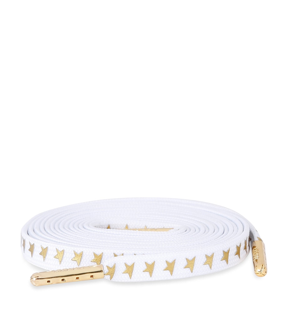 Golden Goose Star Print Laces White/oth Image 1