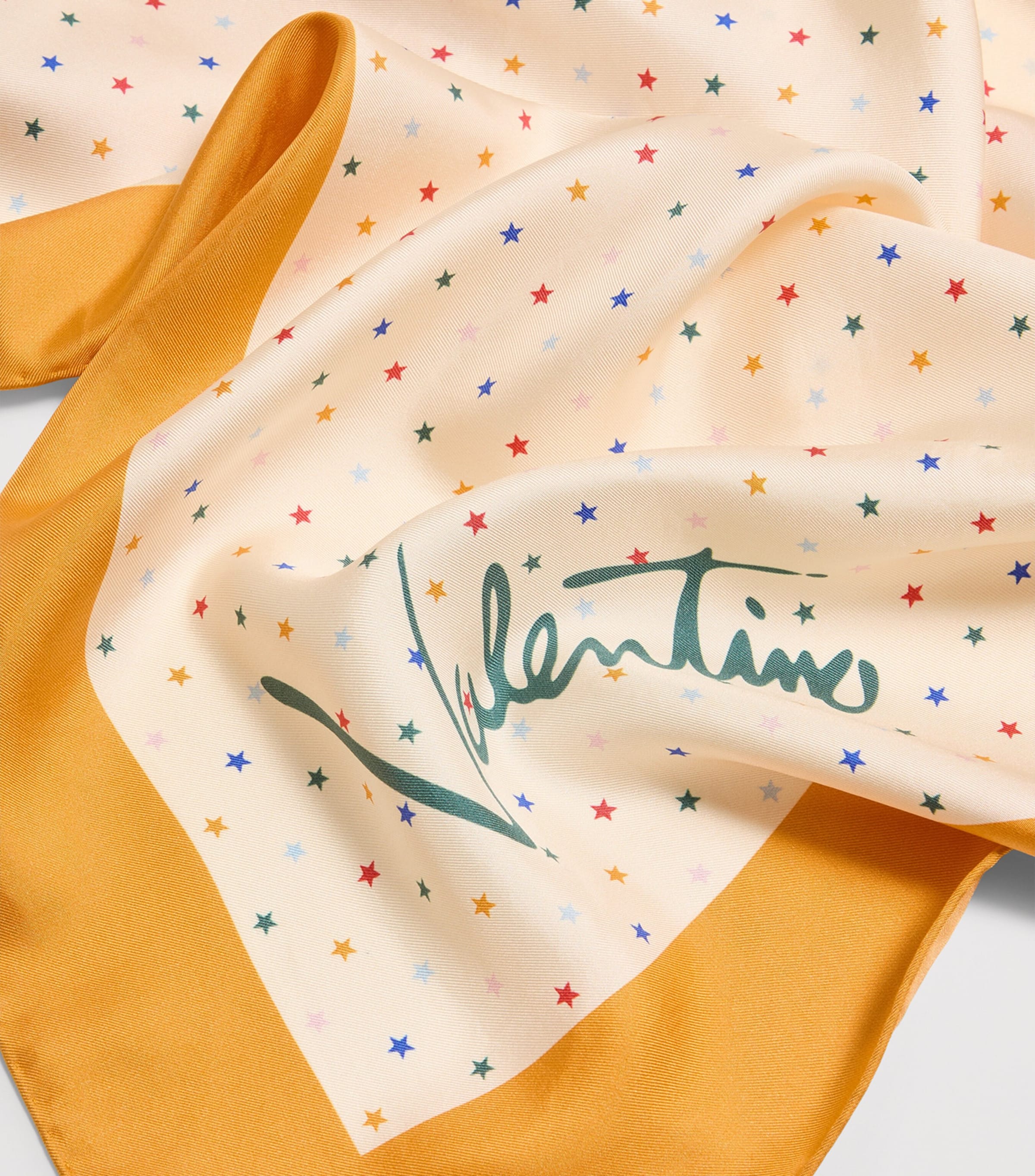 Valentino Garavani Silk Polka Dot Scarf Image 3