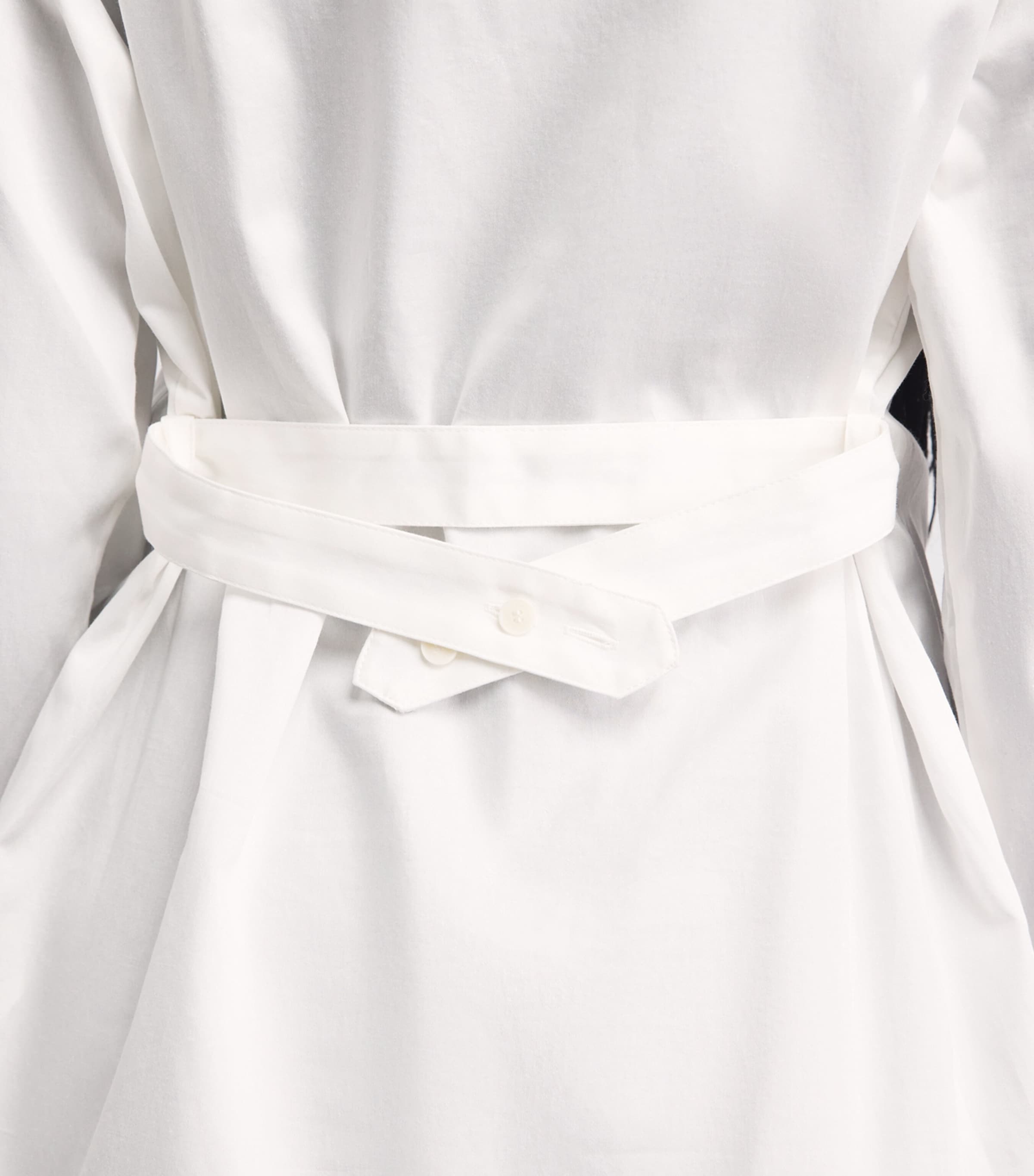 CAMILLA AND MARC Womens Cotton Tarn Shirt Mcrm Cream Image 3