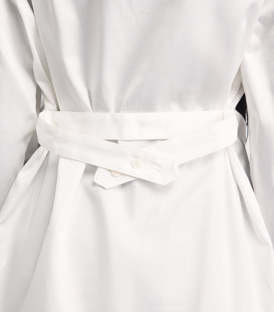 CAMILLA AND MARC Womens Cotton Tarn Shirt Mcrm Cream Image 3
