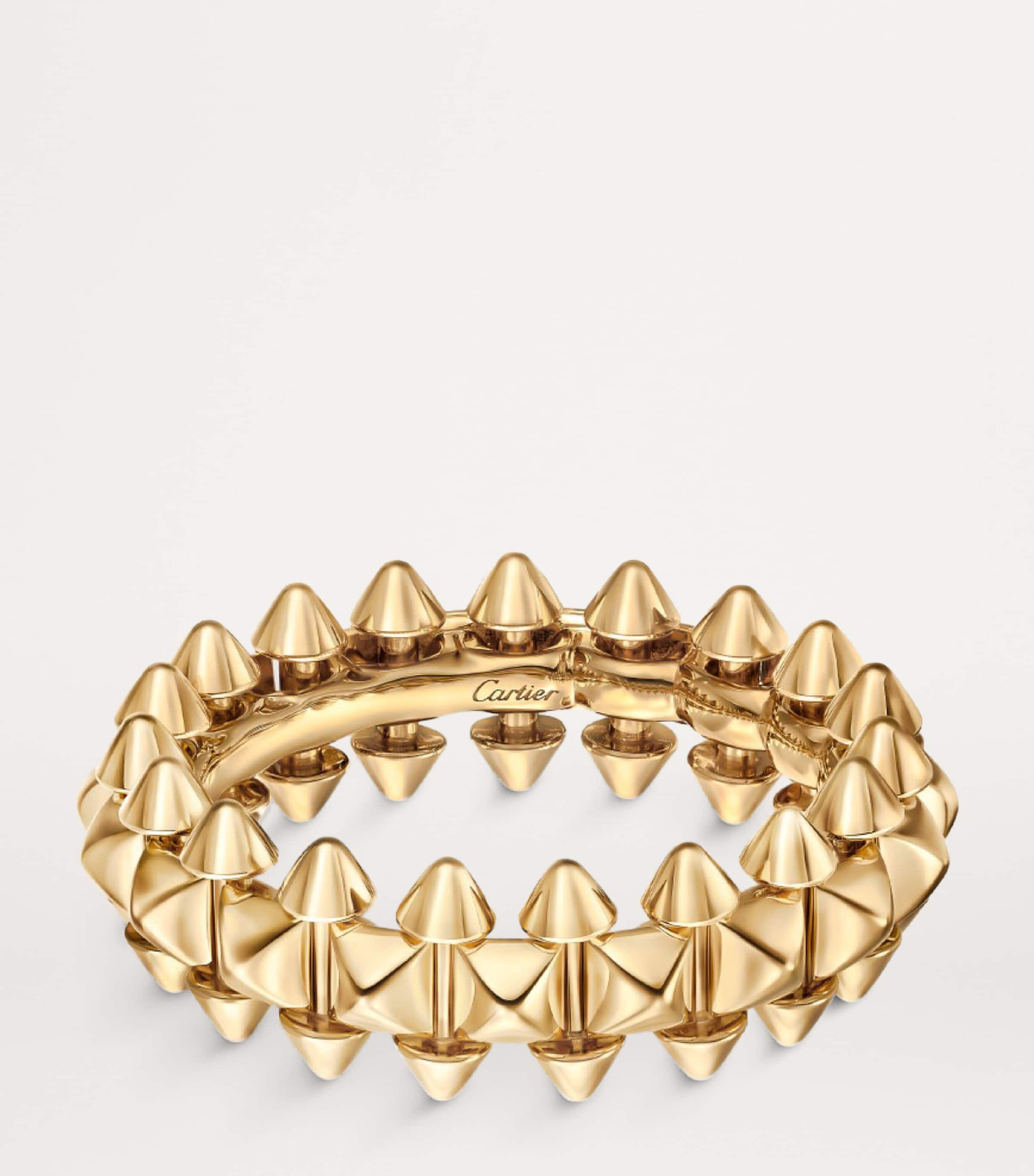 Medium Yellow Gold Clash de Cartier Ring YELLOW GOLD Image 5