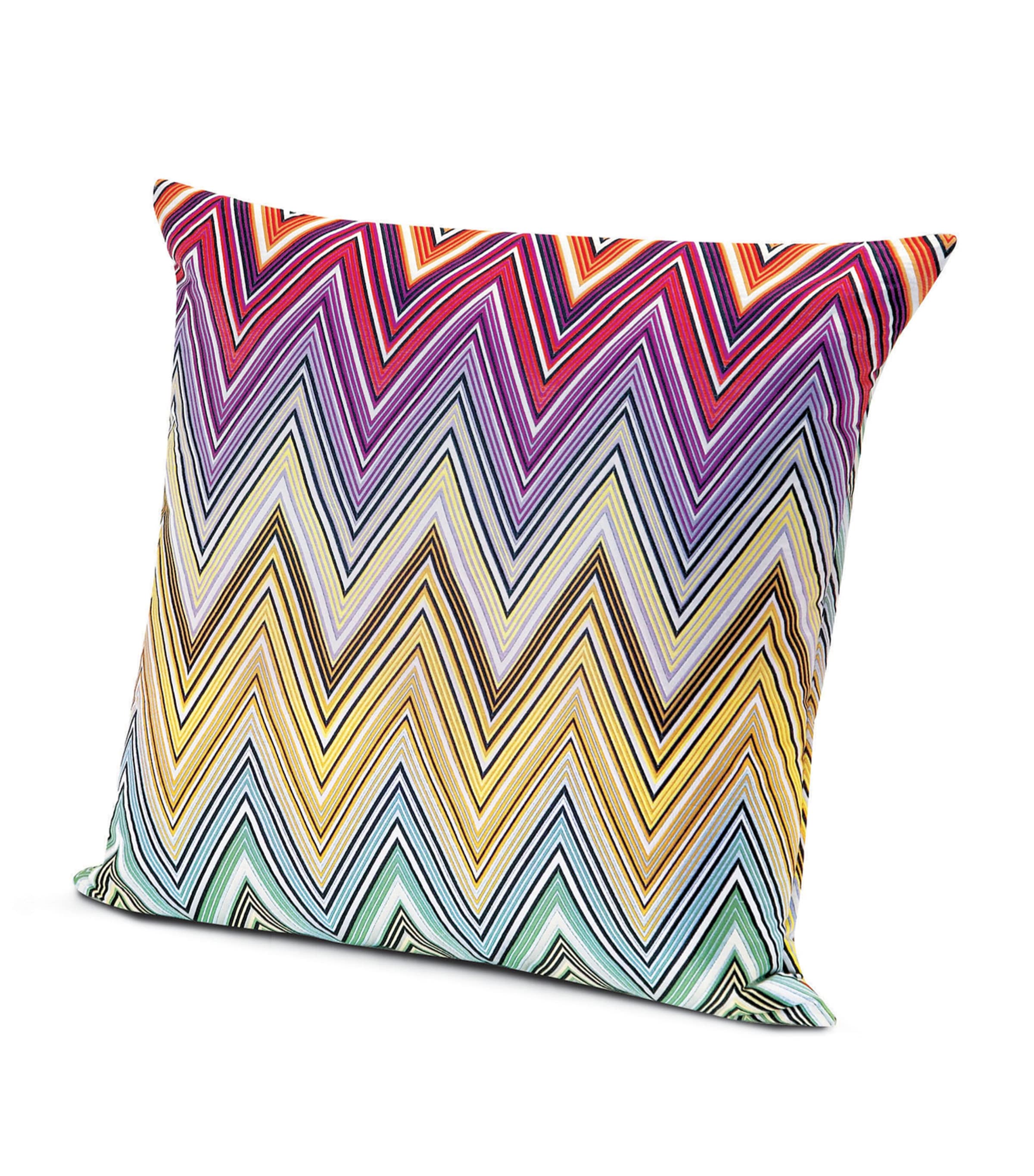 Missoni Zigzag Kew Cushion In Multi