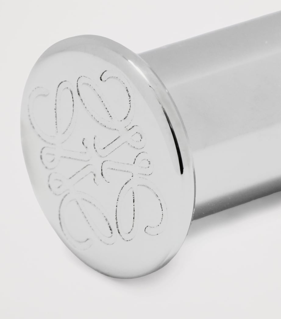 Brass Personalisation Bar Bag Charm SILVER Image 3