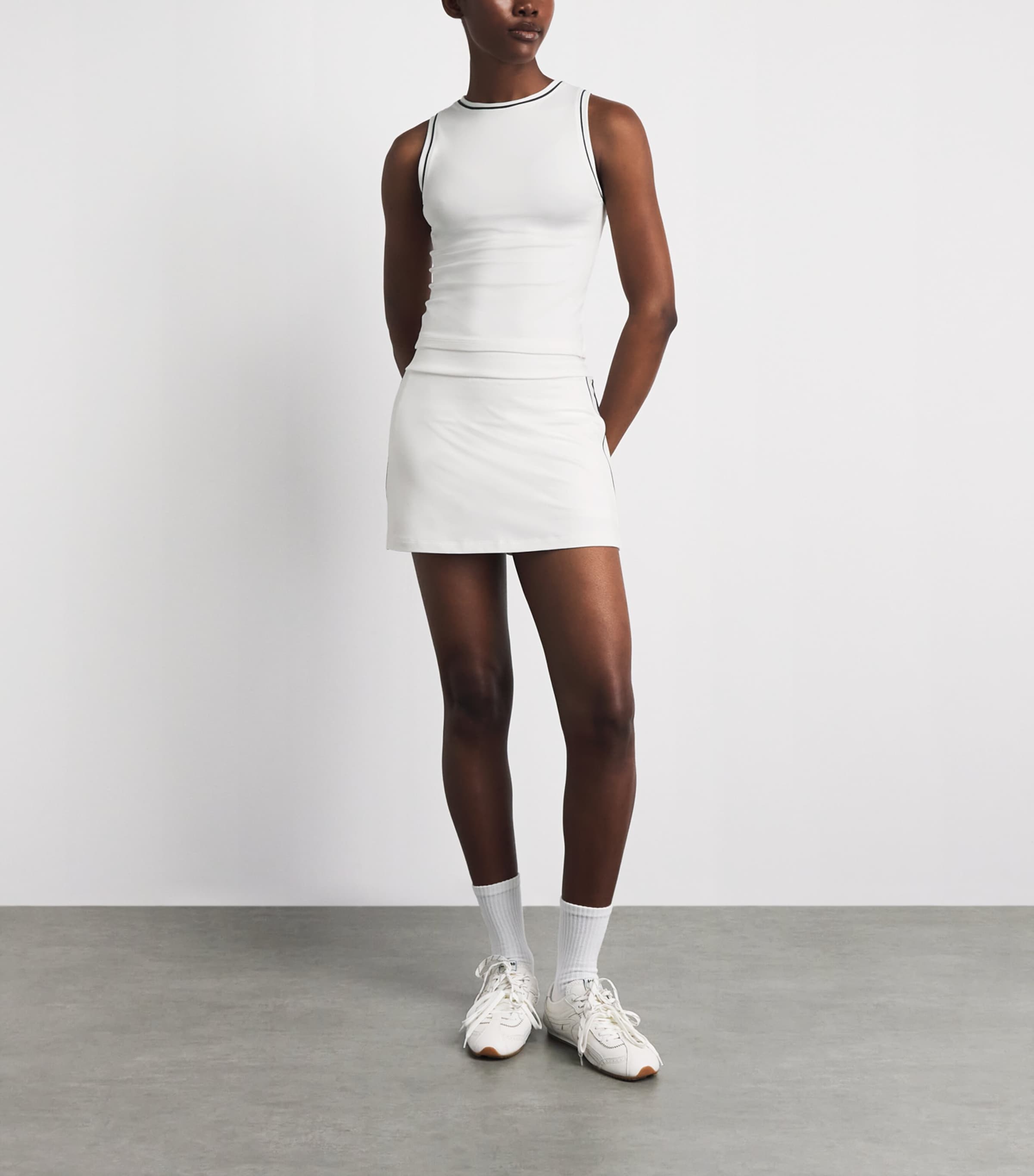 Varley Womens Tani Skort White Image 2