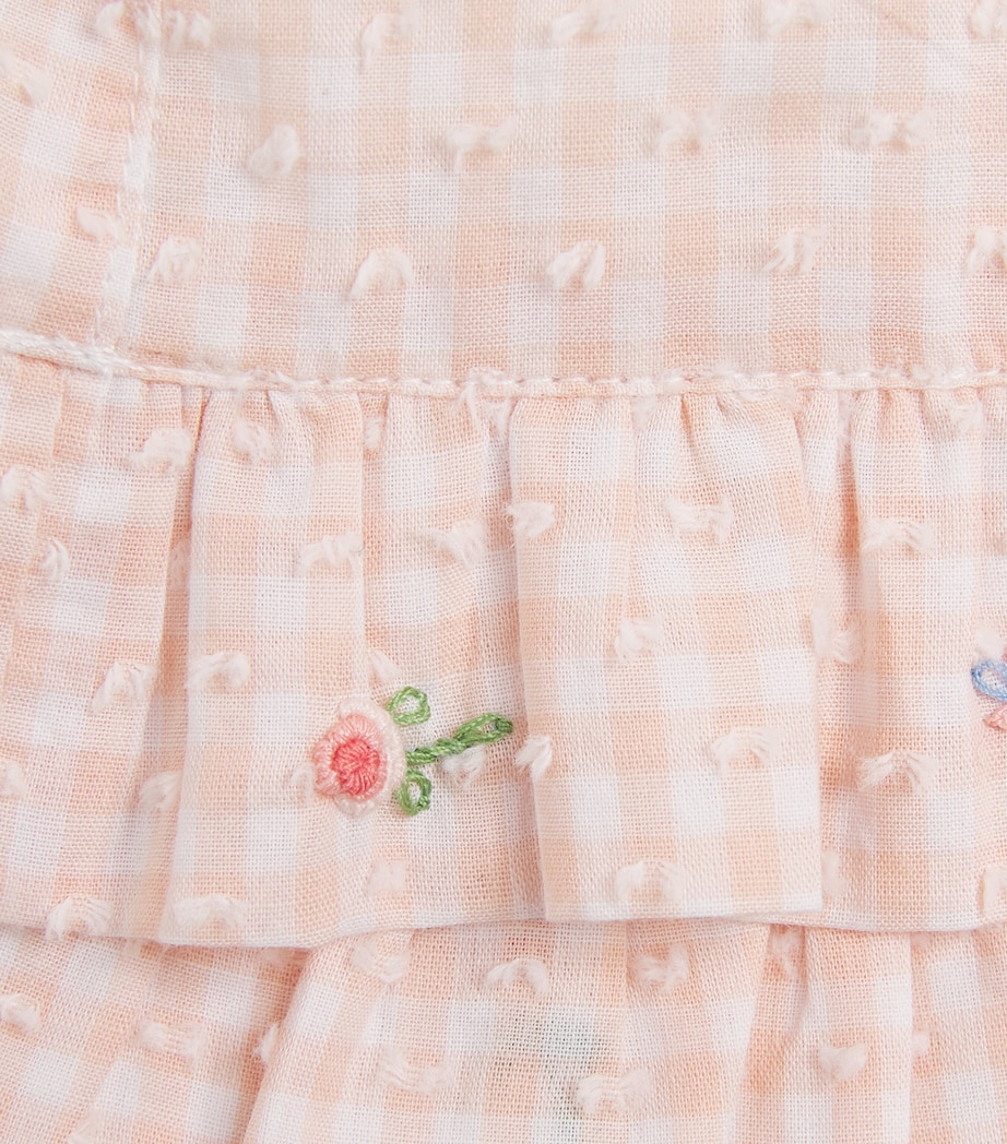 Cotton Check Hat 30ROSÉE Image 3