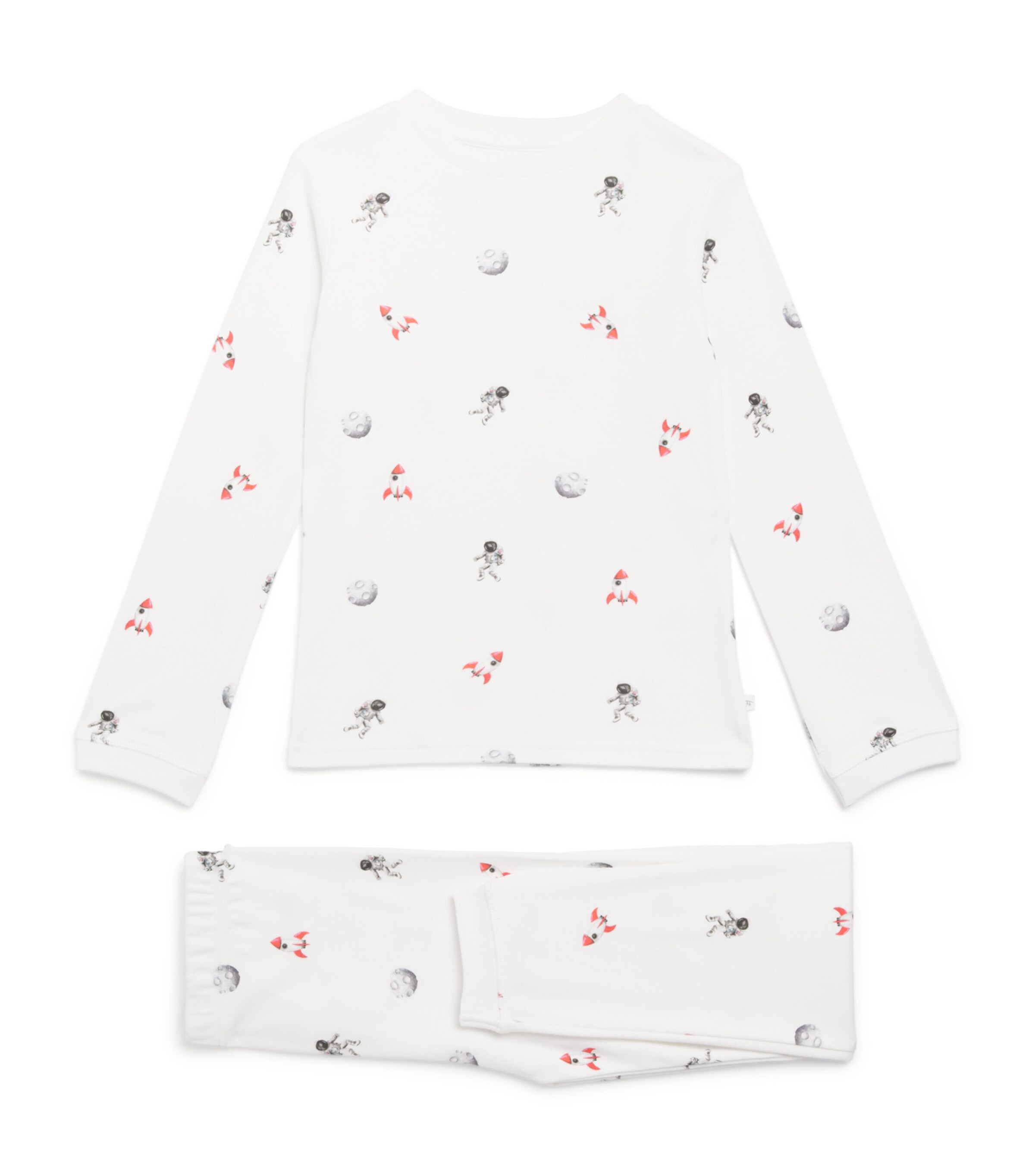 Rosa & Blue Space Pyjama Set In White